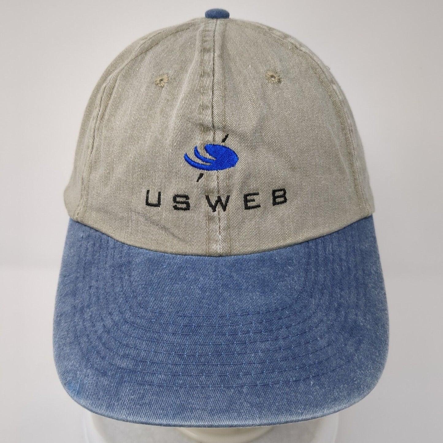 US Web Outfitters To The World Wide Web Slideback Hat Multi OS Adjustable Cotton