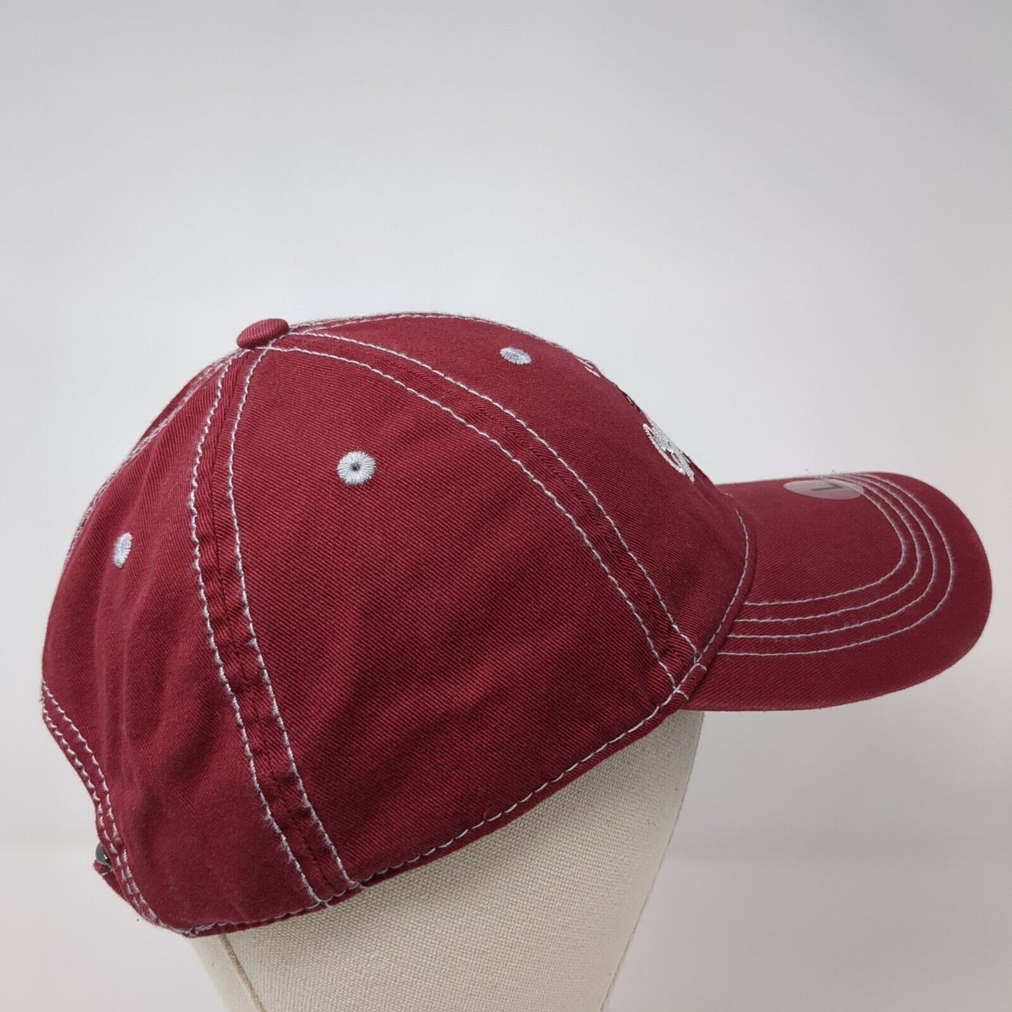 Idaho Coeur d'Alene 1887 Slideback Hat Red Large Embroidered W/Tags