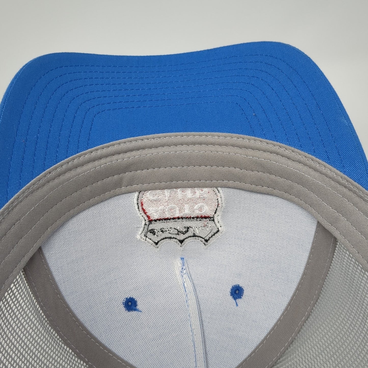 Sun Valley Auto Club Snapback Trucker Hat Blue OS Adjustable Mesh Richardson