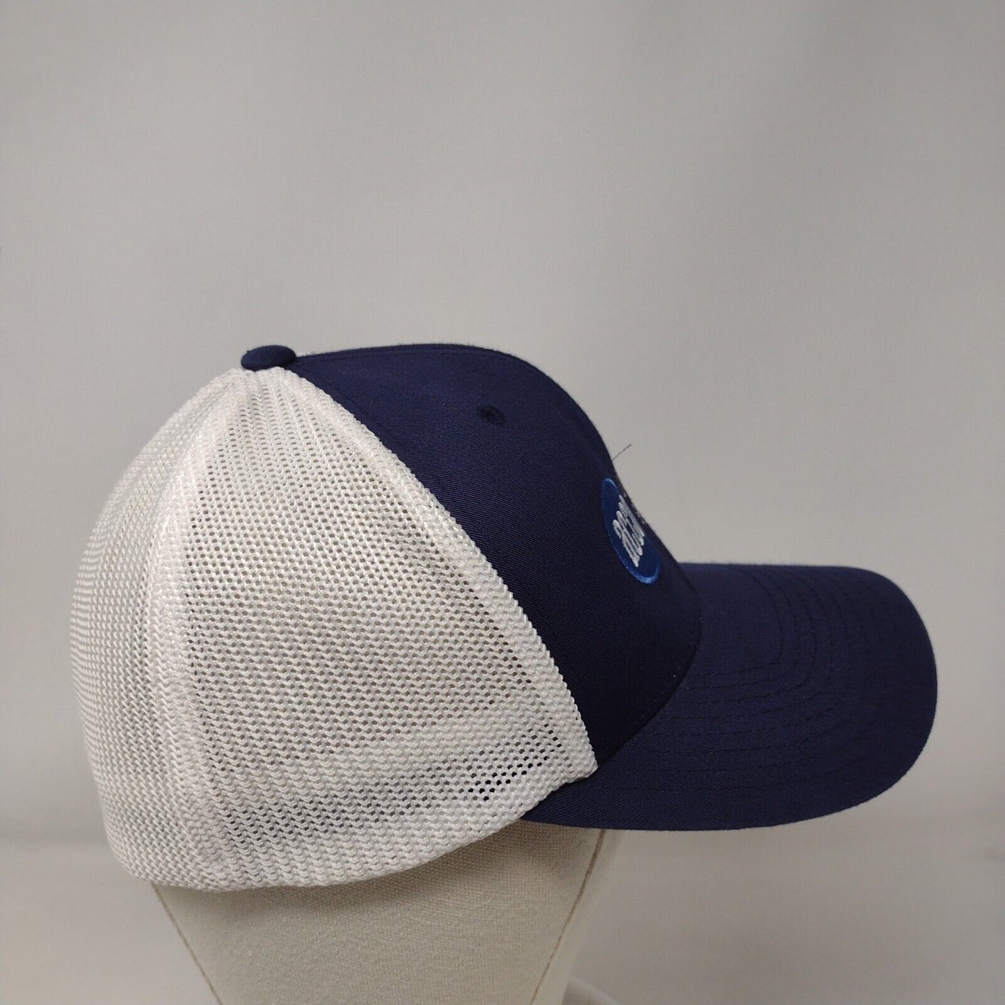 ACCO Engineered Systems Fitted Trucker Hat Blue S/M Port Authority
