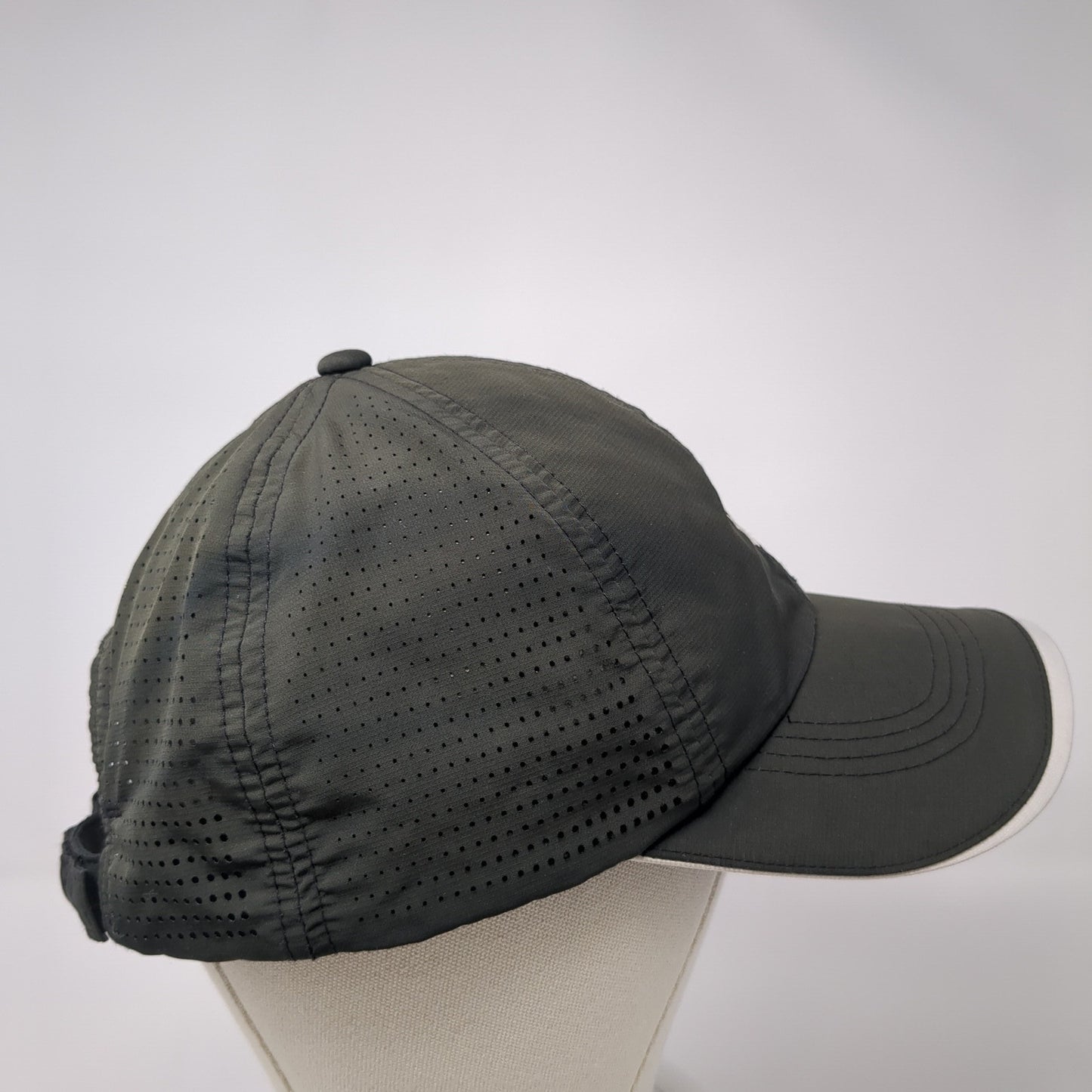 Nike Golf Strapback Hat Black Embroidered Logo Adjustable One Size