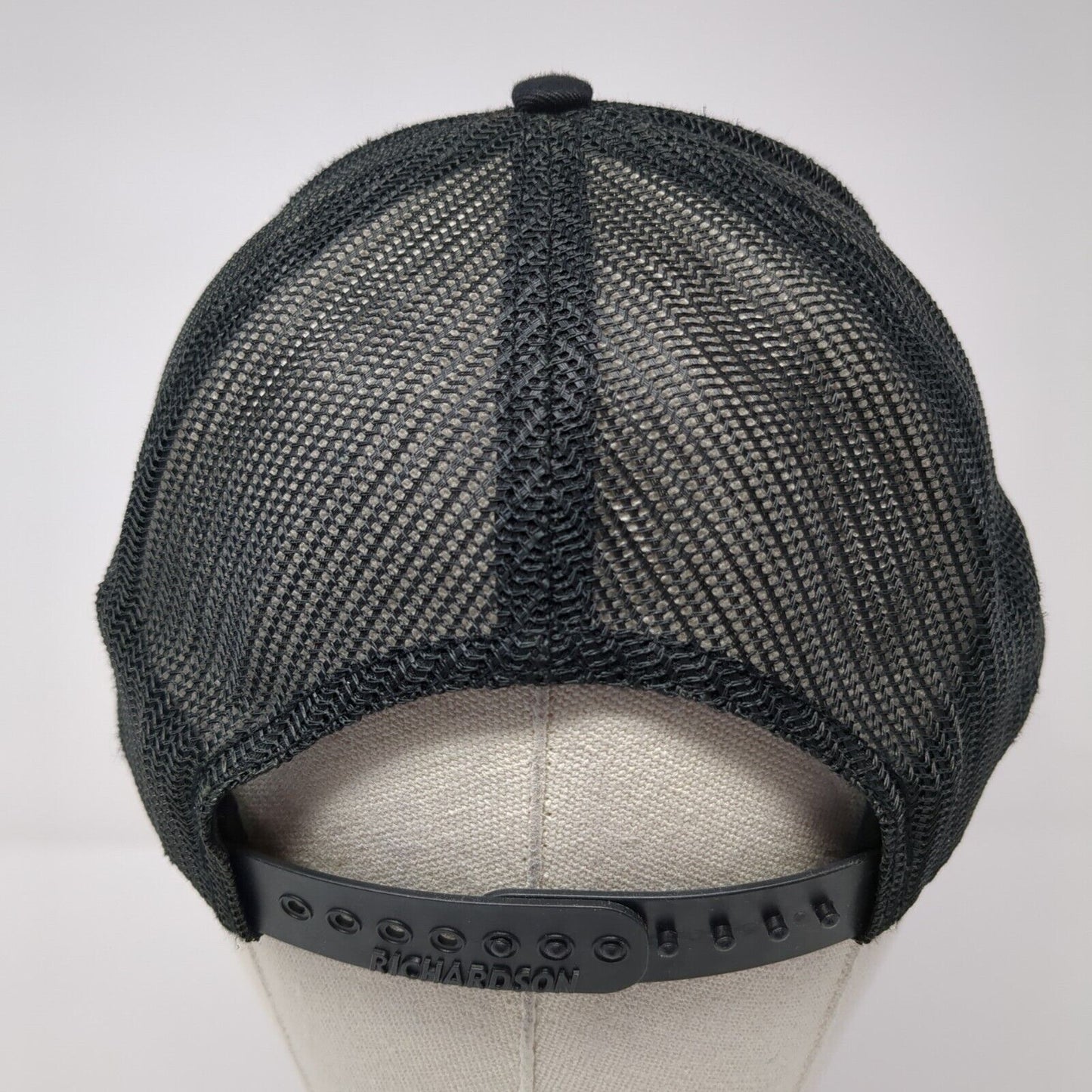 Rush Truck Centers Snapback Trucker Hat Black One Size Mesh Back 6 Panel