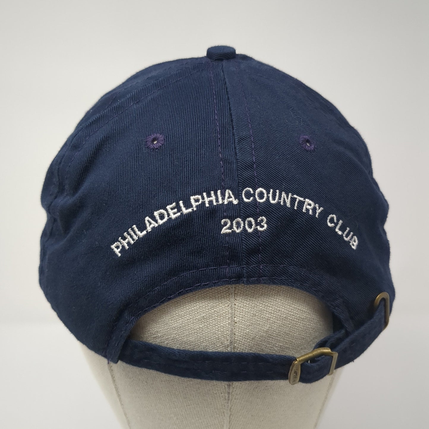 US Women's Amateur Slideback Hat Blue One Size Philadelphia Country Club