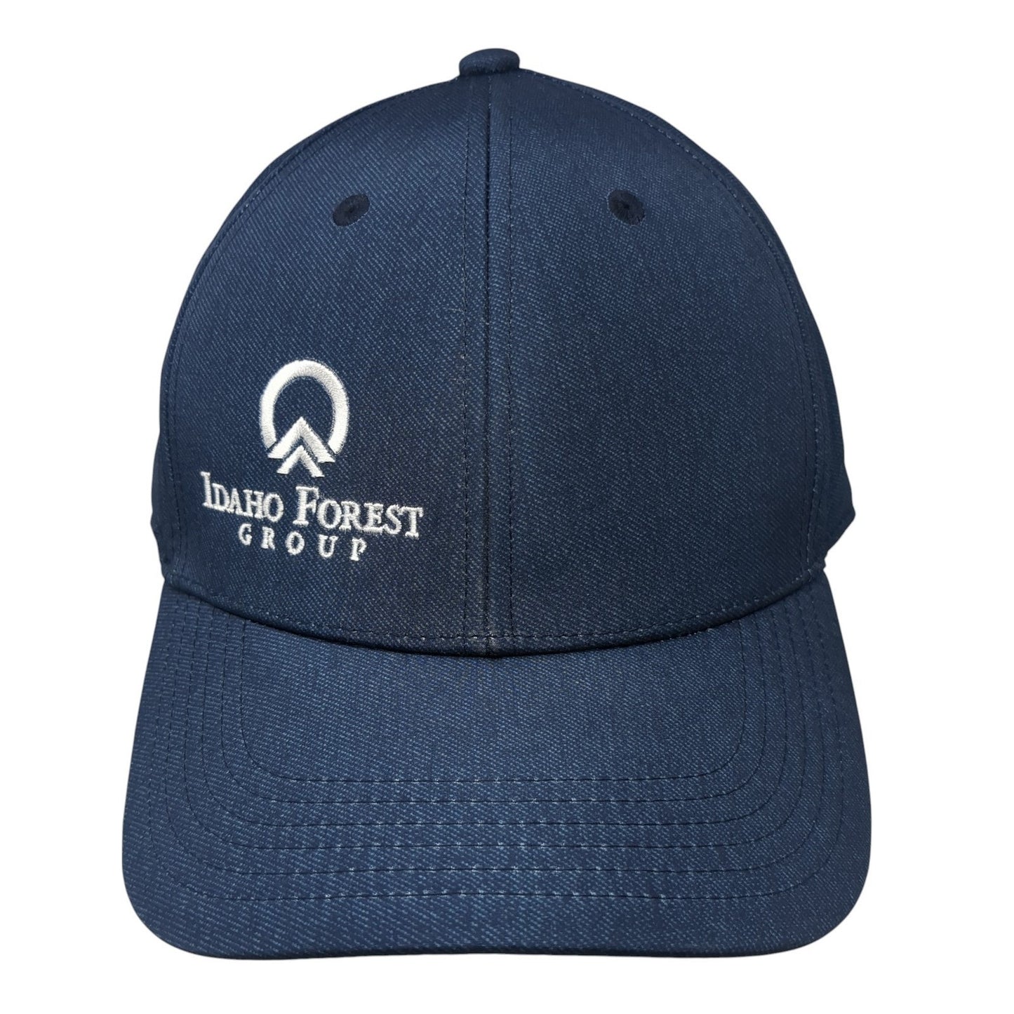 Idaho Forest Group Snapback Hat Blue One Size Adjustable Embroidered Adidas