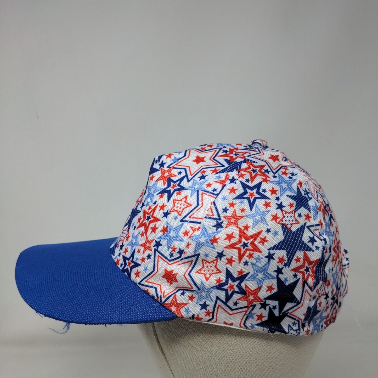 American Star Snapback Hat Multicolor OS Adjustable Patriotic 6 Panel Blank