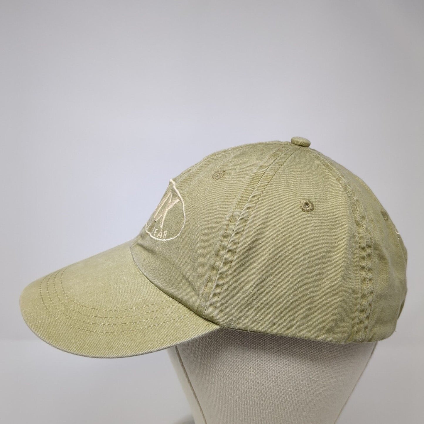 JAX Outdoor Gear Slideback Hat Tan One Size Adjustable Anvil 6 Panel