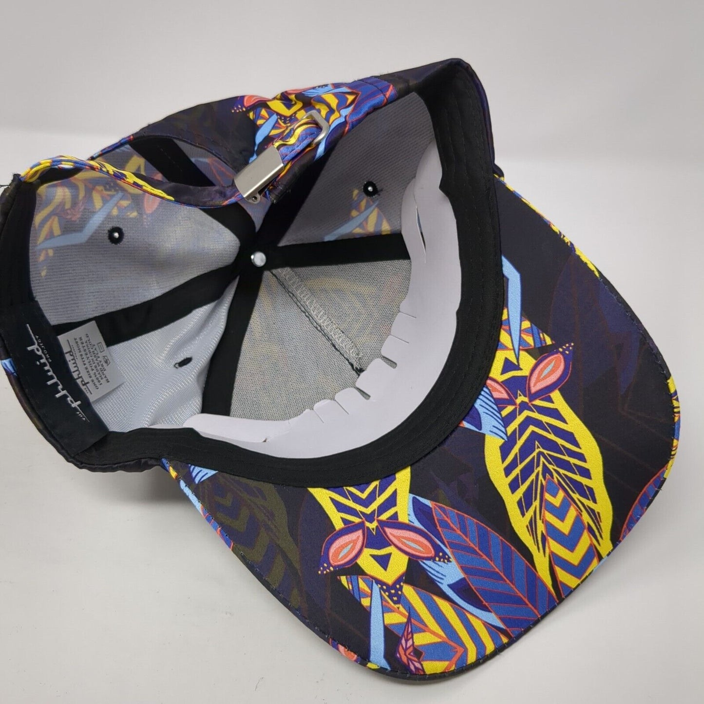 The Phluid Project Slideback Hat Multicolor OS Adjustable Hawaii Tropical Print