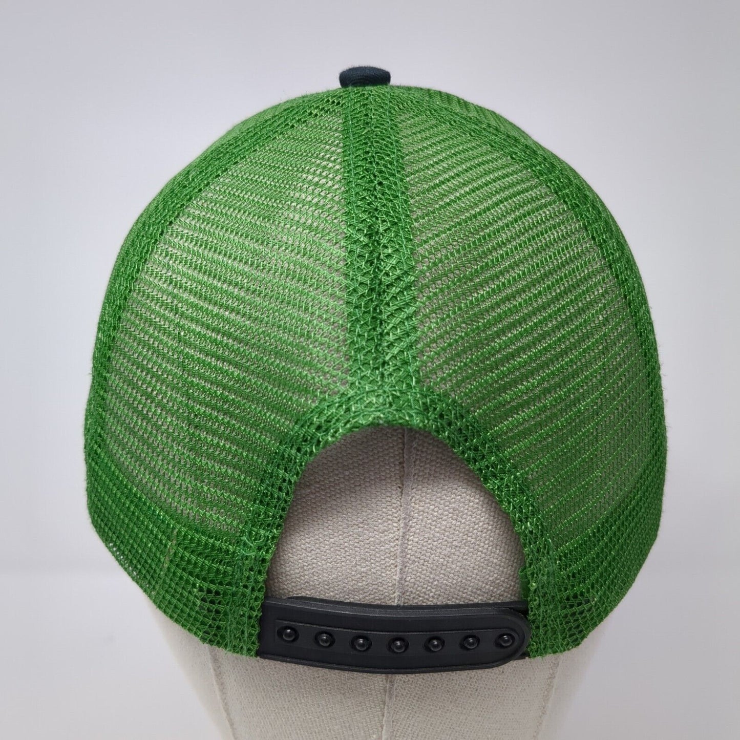 John Deere Snapback Mesh Back Trucker Hat Multi One Size Embroidered