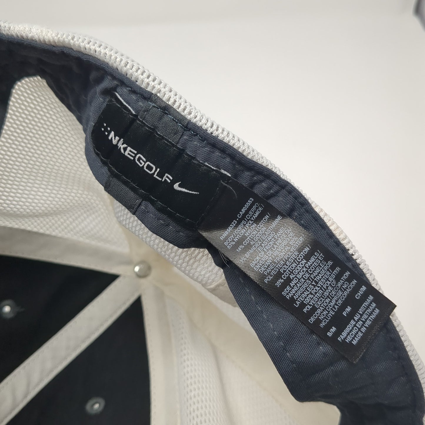 Aldape Sprinklers.com Fitted Mesh Back Trucker Hat Gray Medium Nike