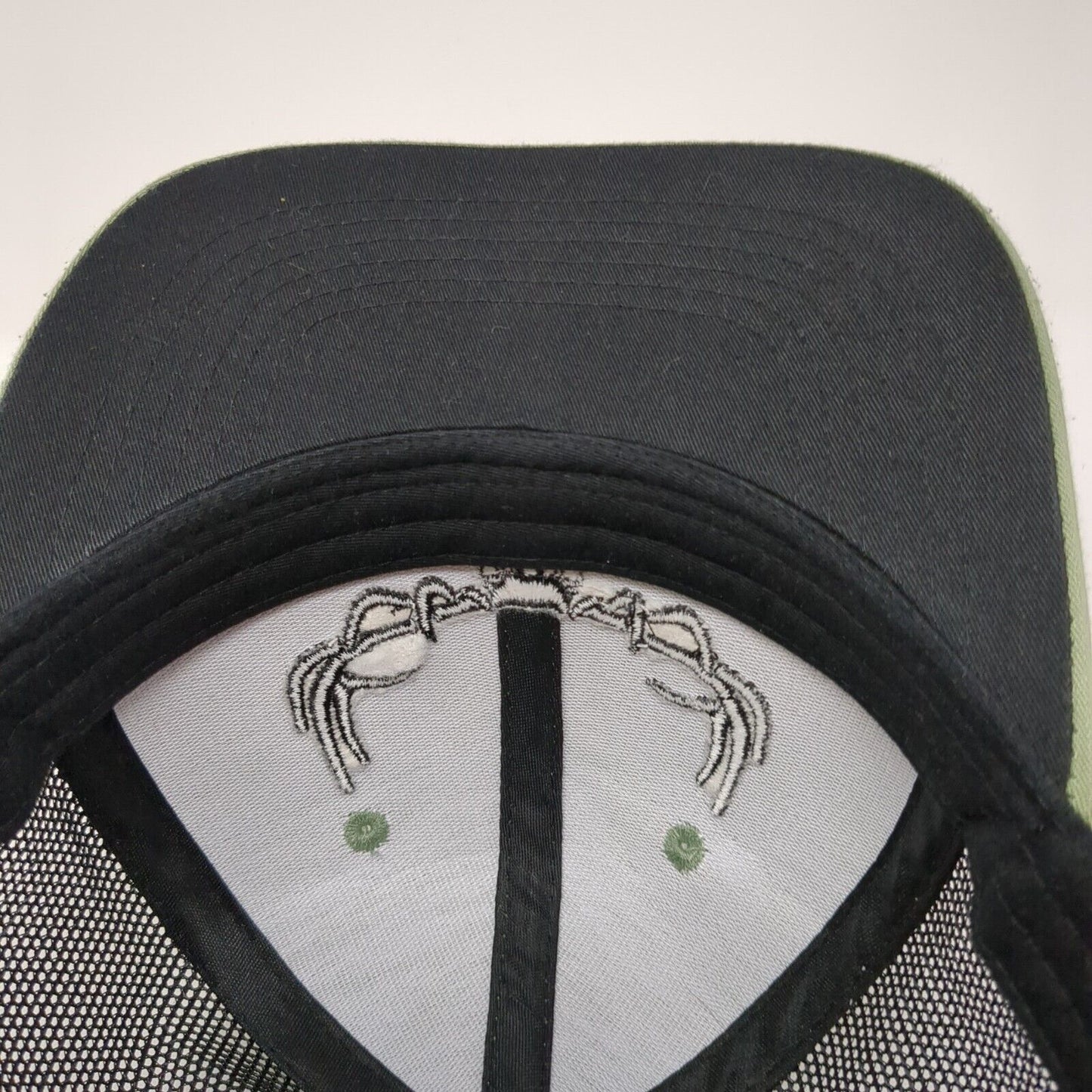 Arcadian Outfitters Snapbback Trucker Hat Green One Size Adjustable Mesh Back