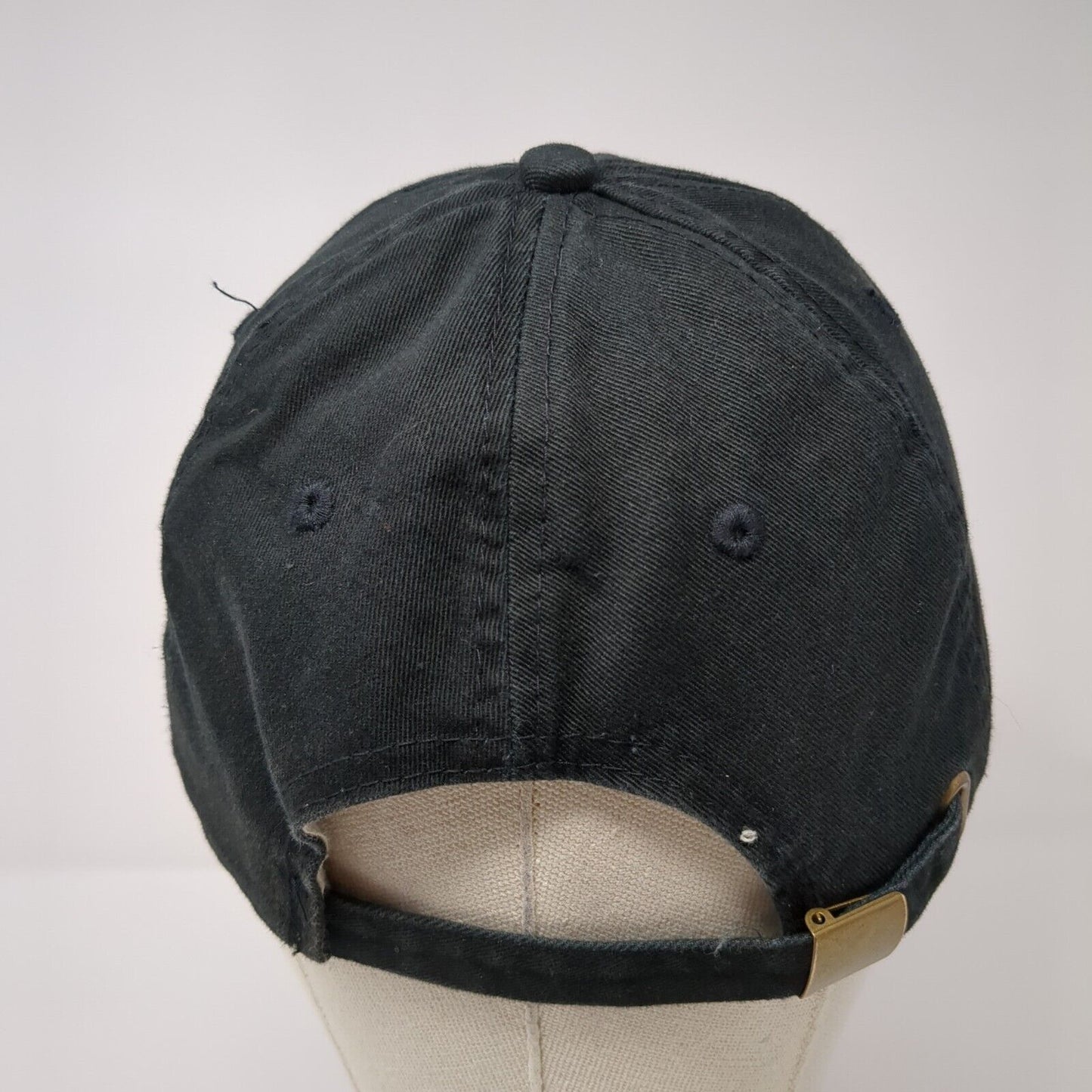 Torbreck Slideback Hat Black One Size Adjustable Embroidered 6 Panel