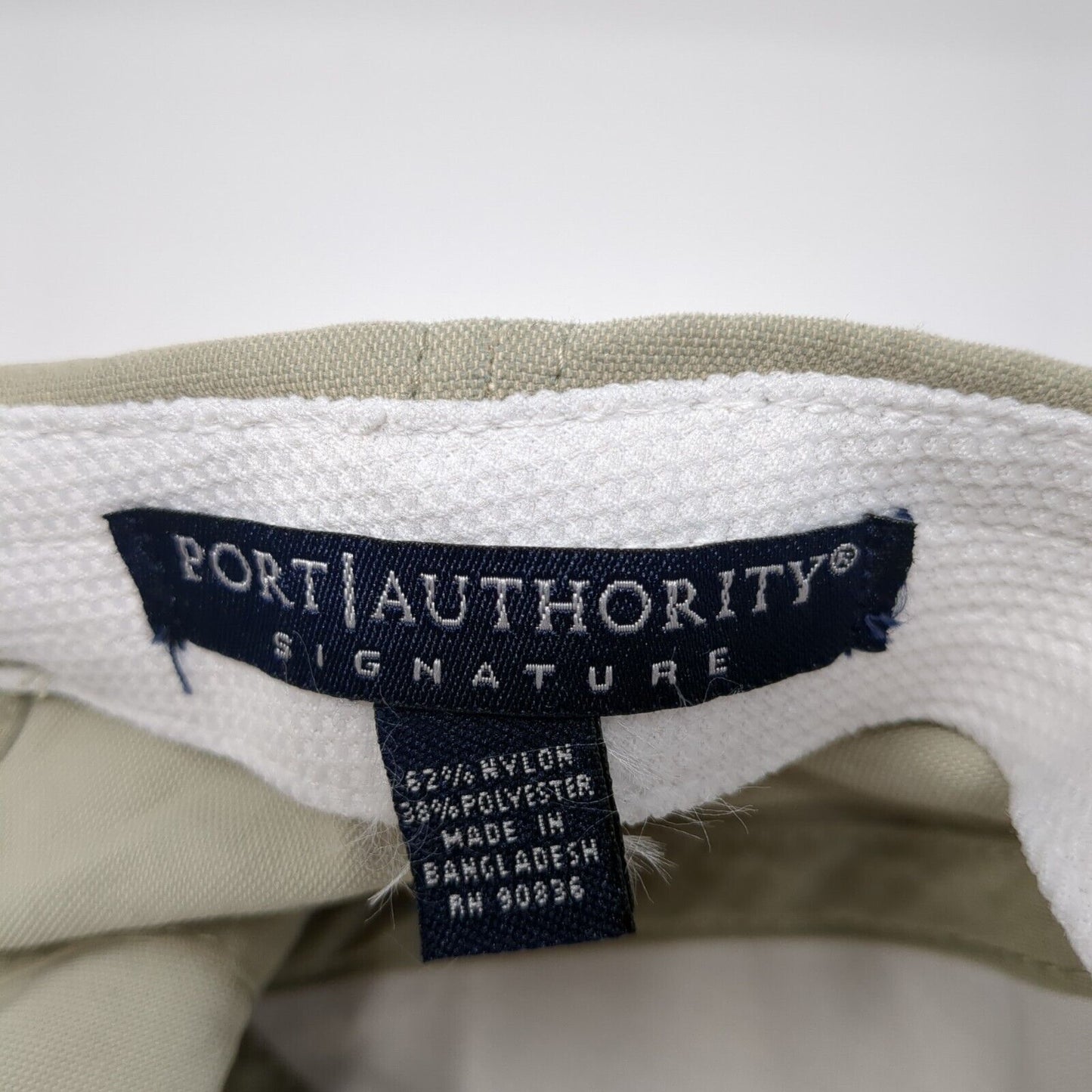 Mountain's Edge Slideback Hat Tan One Size Embroidered Port Authority