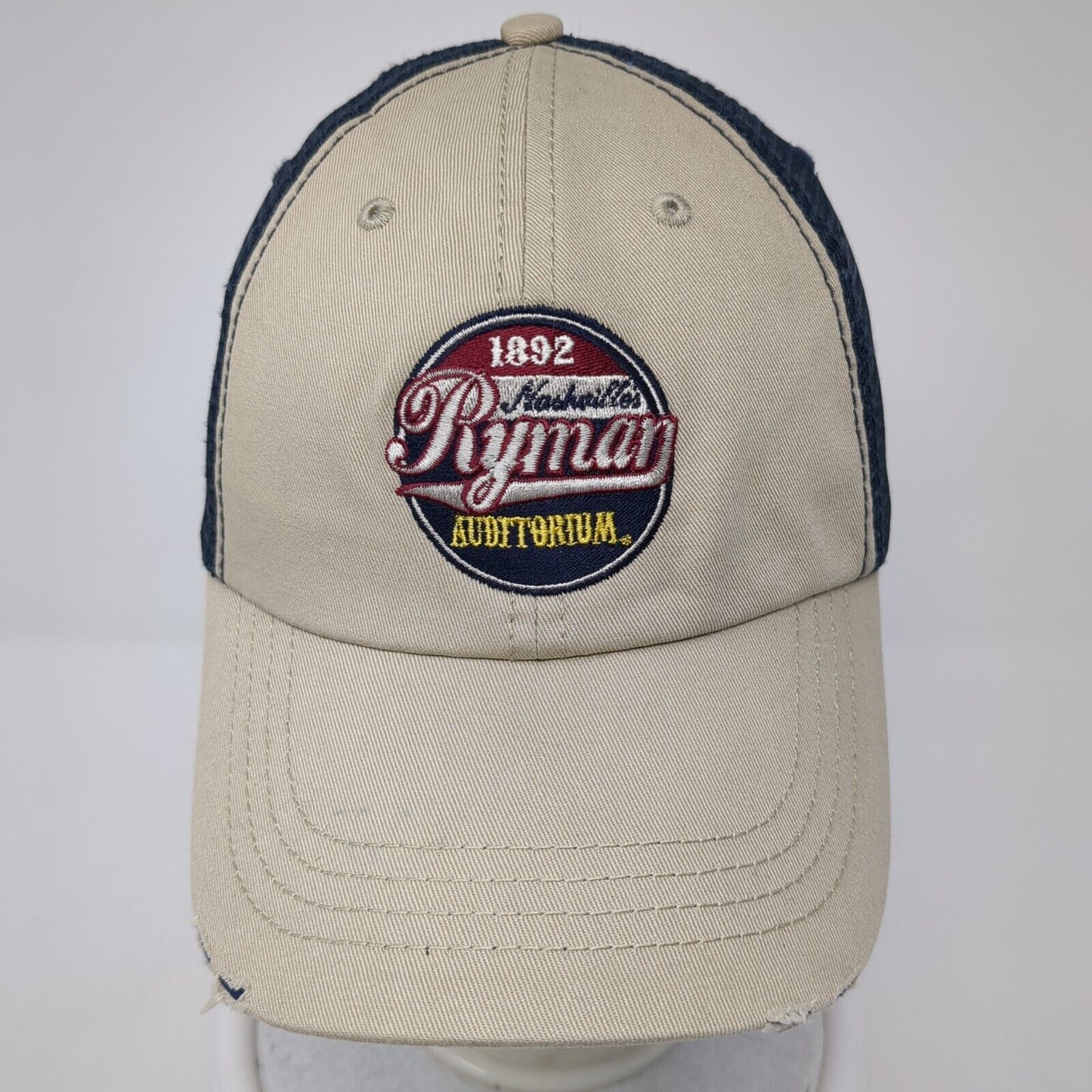 Ryman Auditorium Strapback Trucker Hat Multi One Size Mesh Back HG