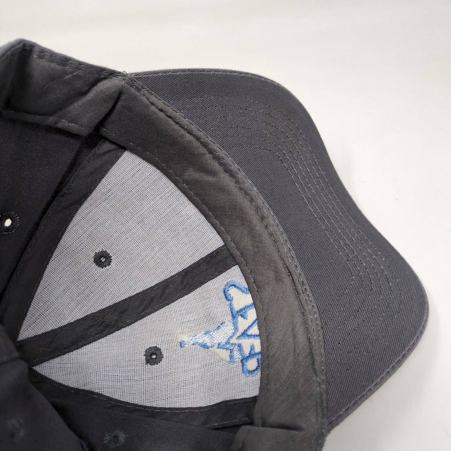 Star Recreation Strapback Hat Gray Youth Embroidered Port & Company