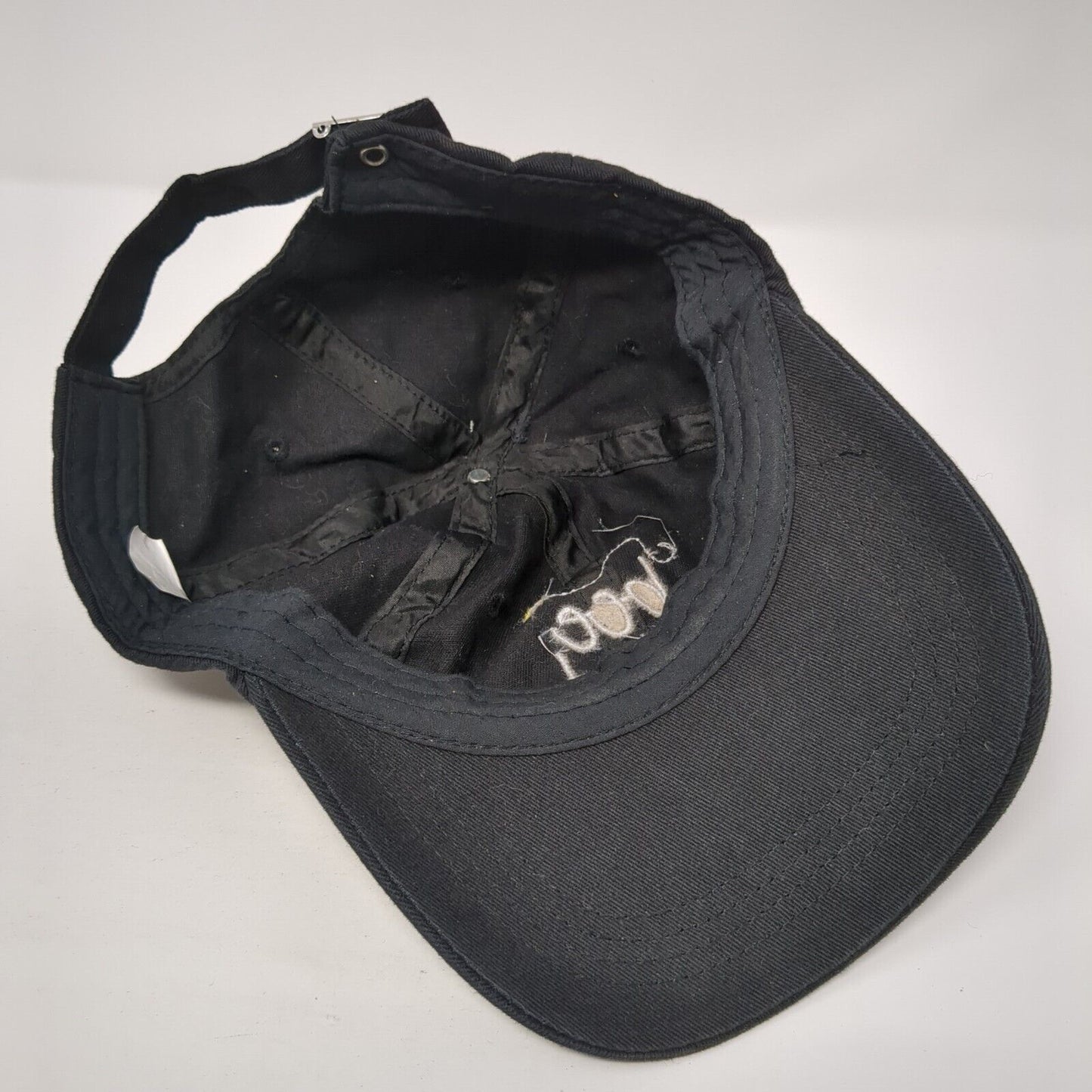 Bee Kind Strapback Hat Black One Size Embroidered 6 Panel Outdoor
