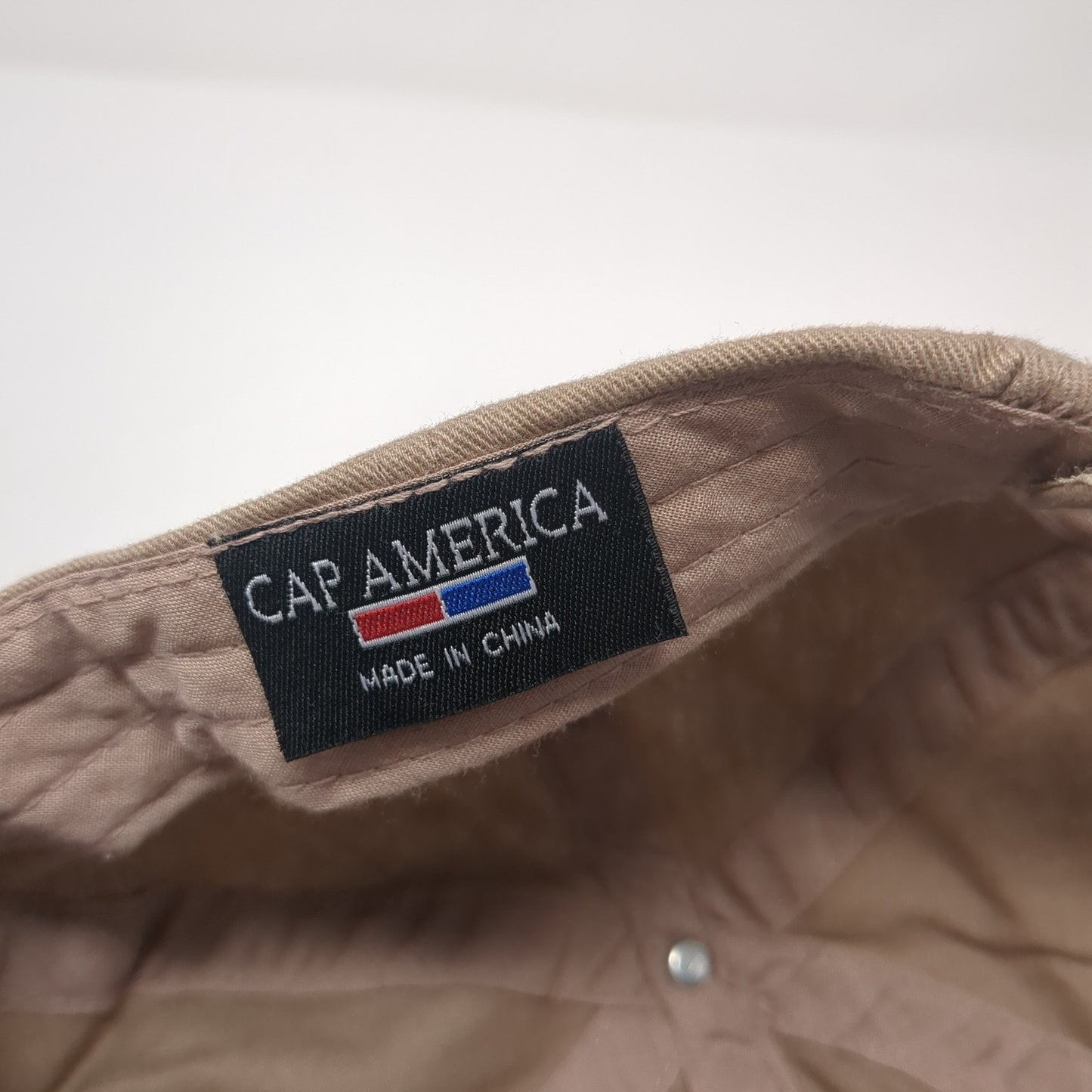 VitaFerm Strapback Hat Brown One Size Adjustable Cap America Outdoor