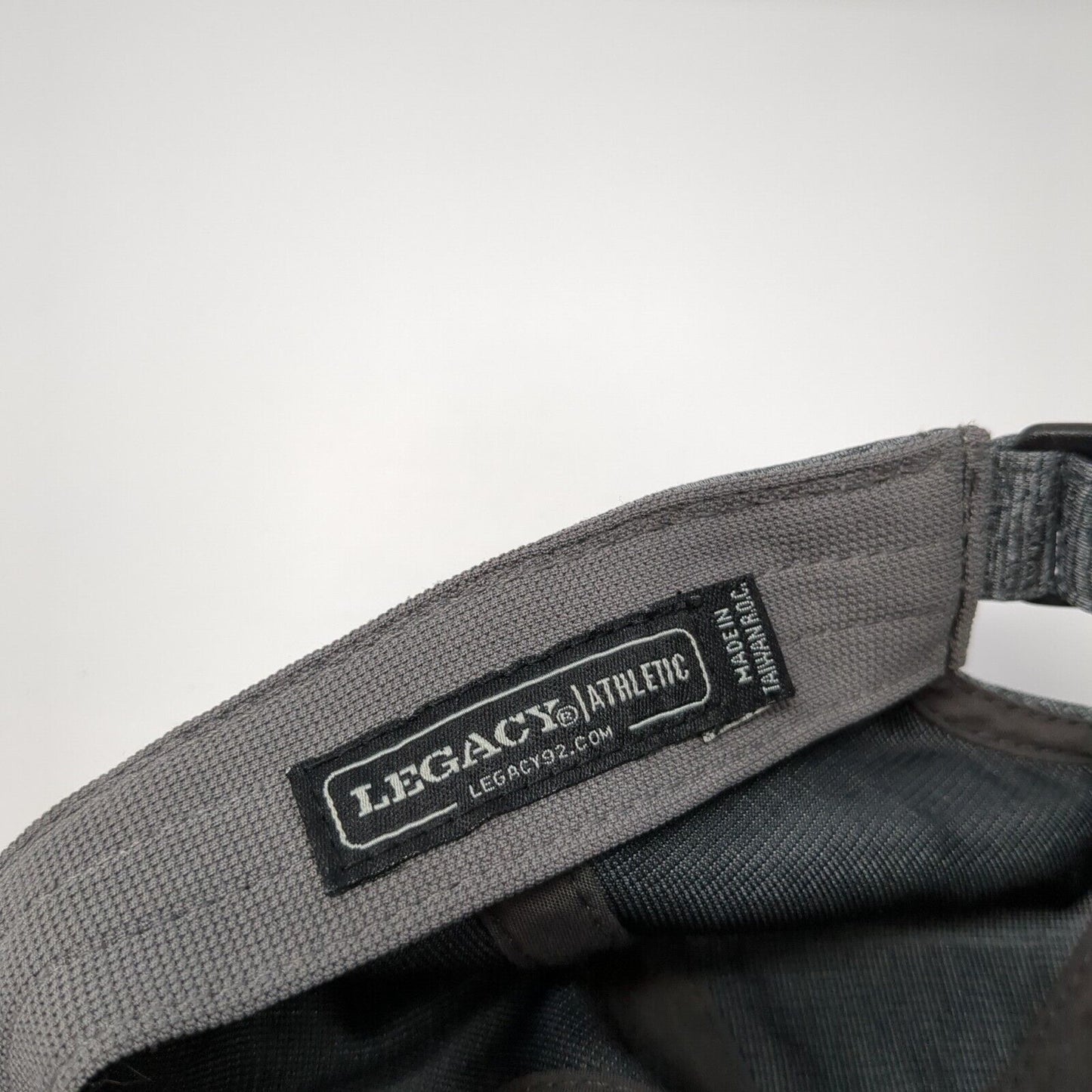 Live Aloha Strapback Hat Gray One Size Adjustable Embroidered Legacy