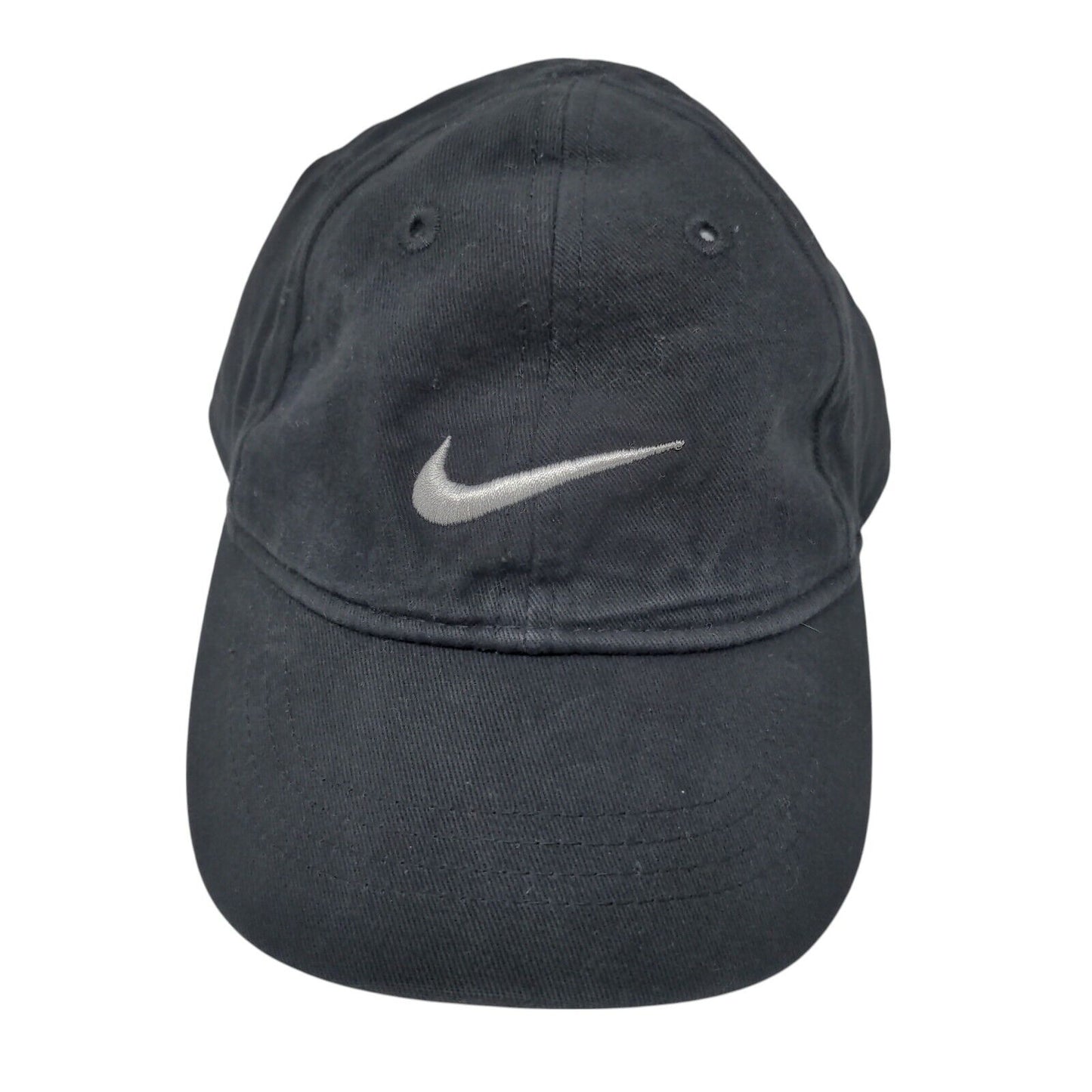 Nike Just Do It Toddler Strapback Hat Black OS Adjustable Embroidered Swoosh
