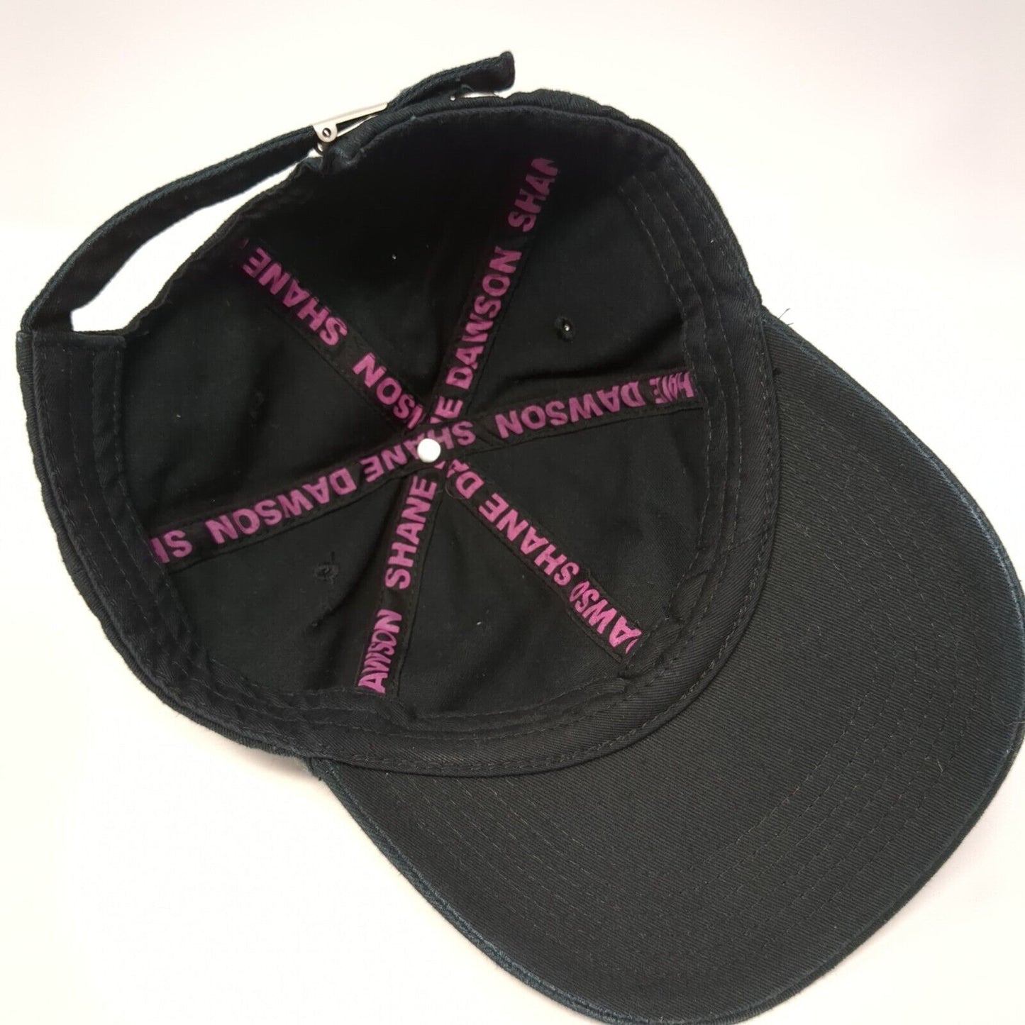 Shane Dawson Pig Slideback Hat Black One Size Adjustable Embroidered