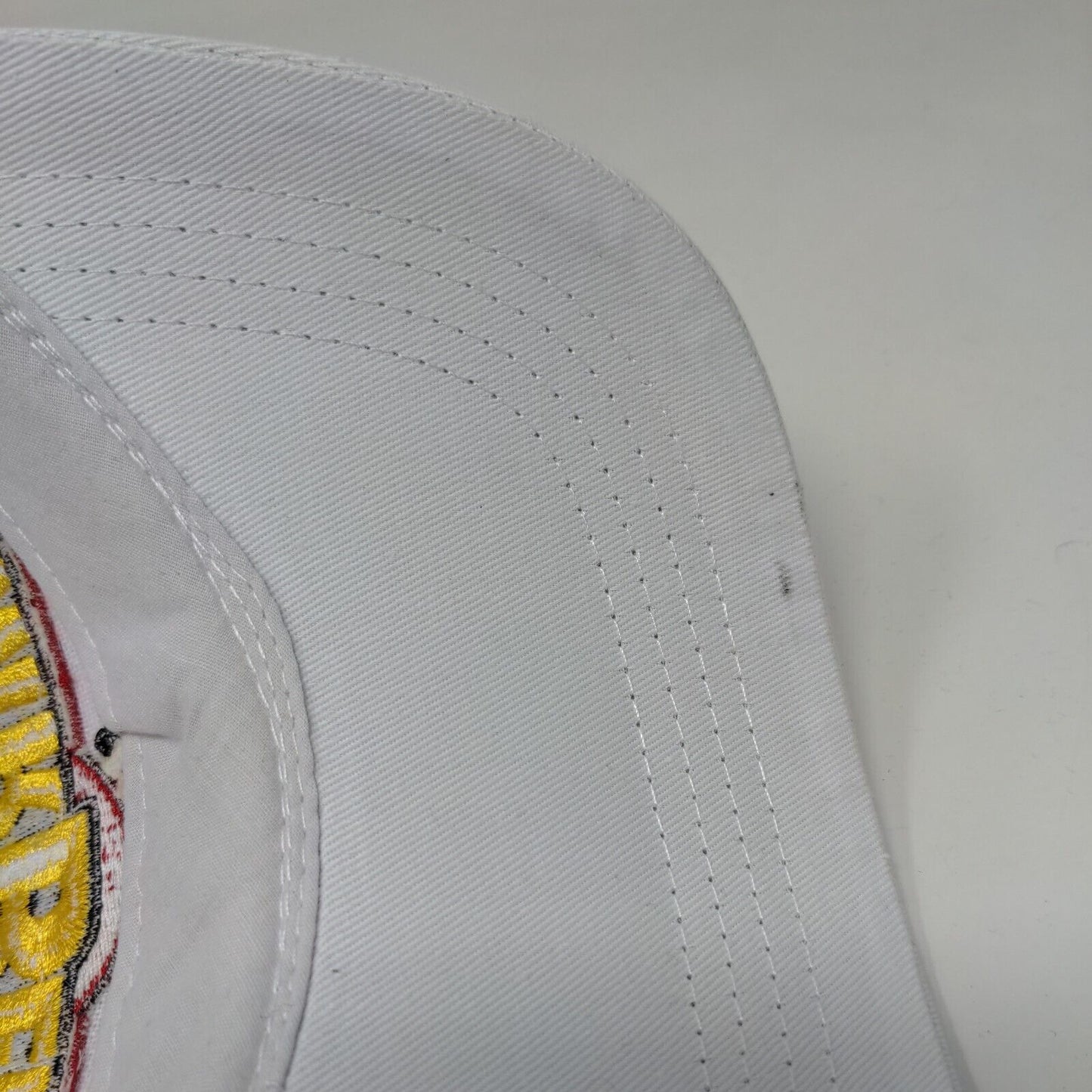 Mr. Beer Home Brewery Strapback Hat White One Size Embroidered 6 Panel