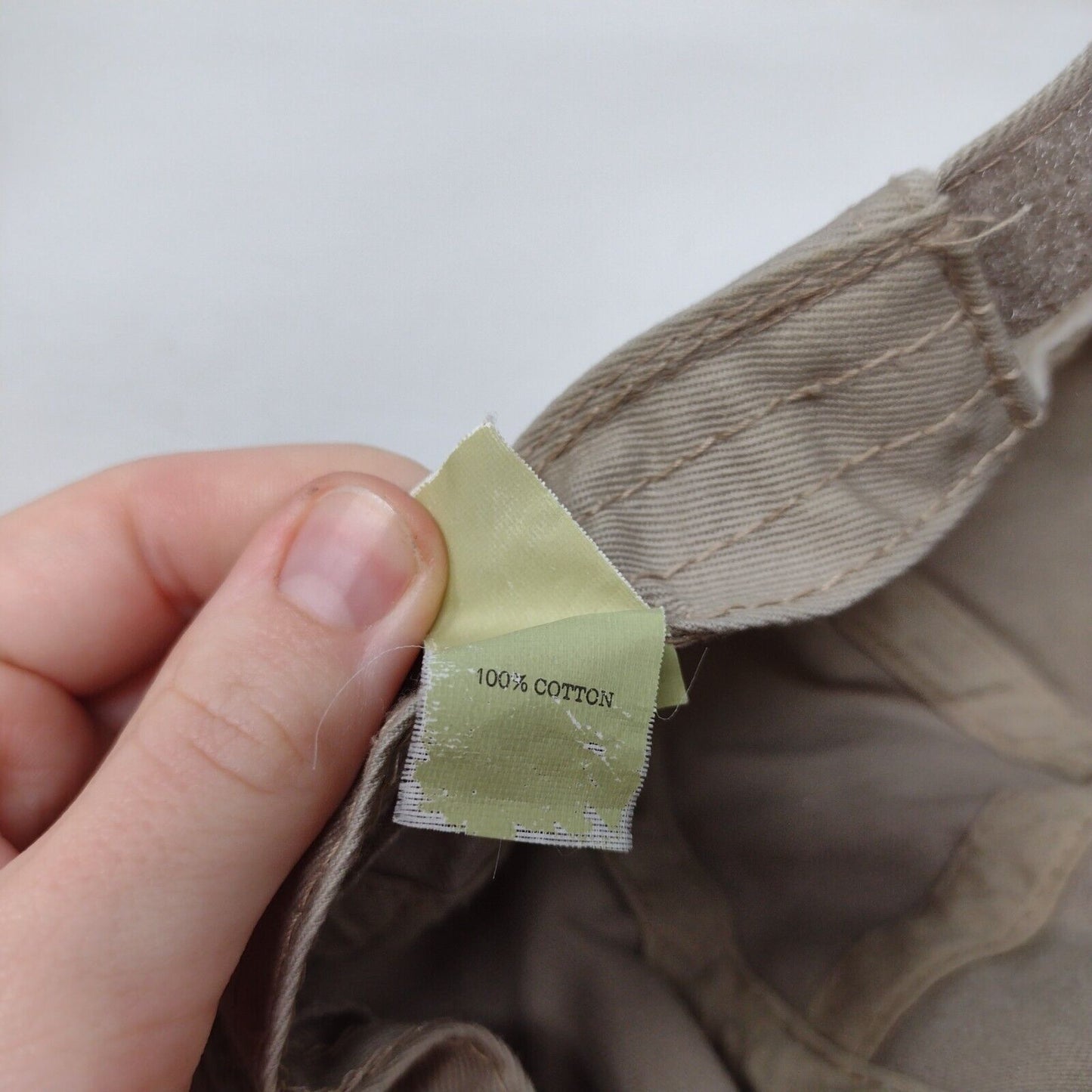 Seven Feathers Casino Resort Strapback Cadet Army Cap Tan OS Adjustable Cotton