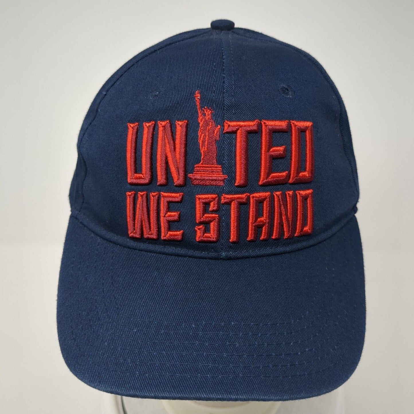 United We Stand Slideback Hat Blue One Size Adjustable American Crown