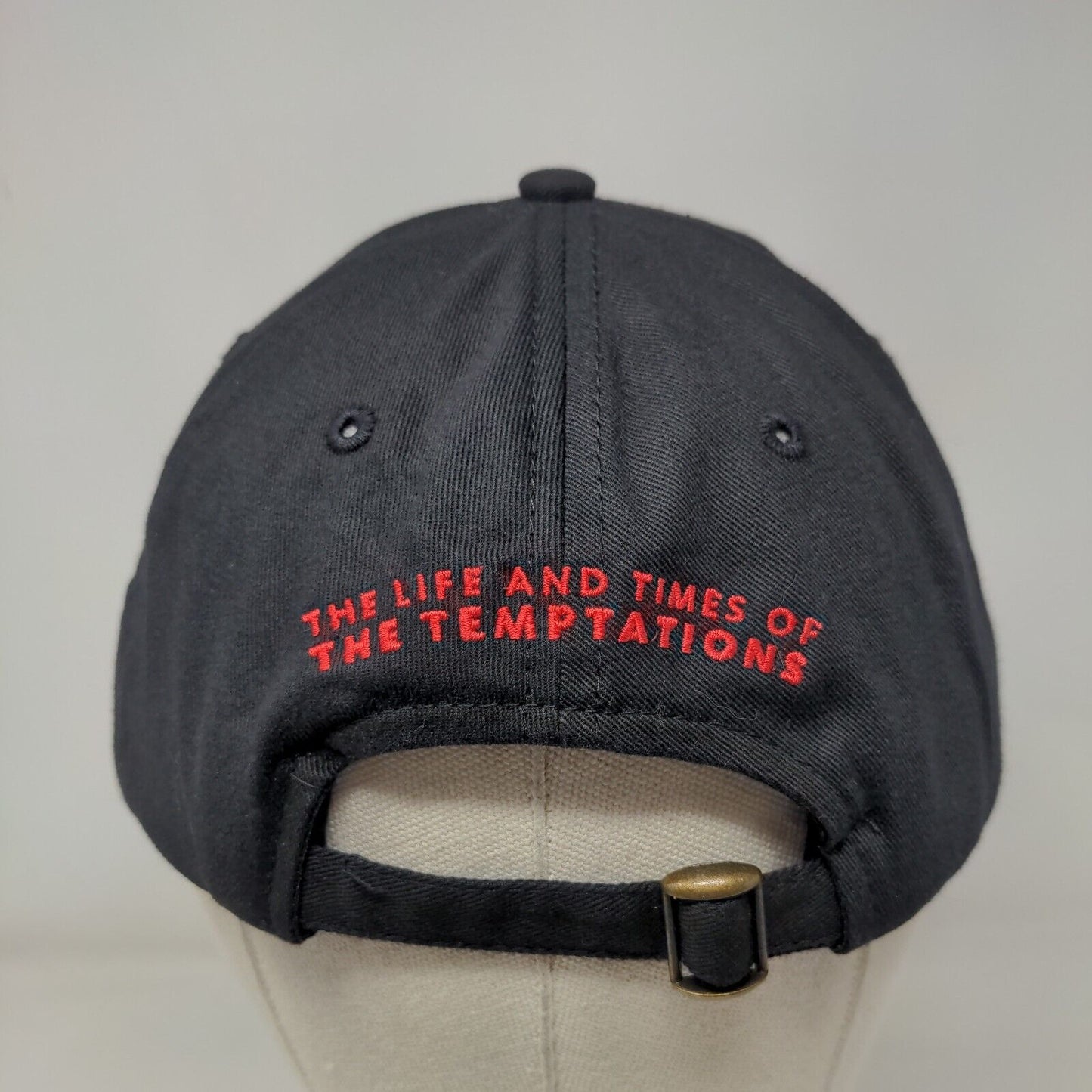 Ain't Too Proud Slideback Hat Black One Size Adjustable Embroidered