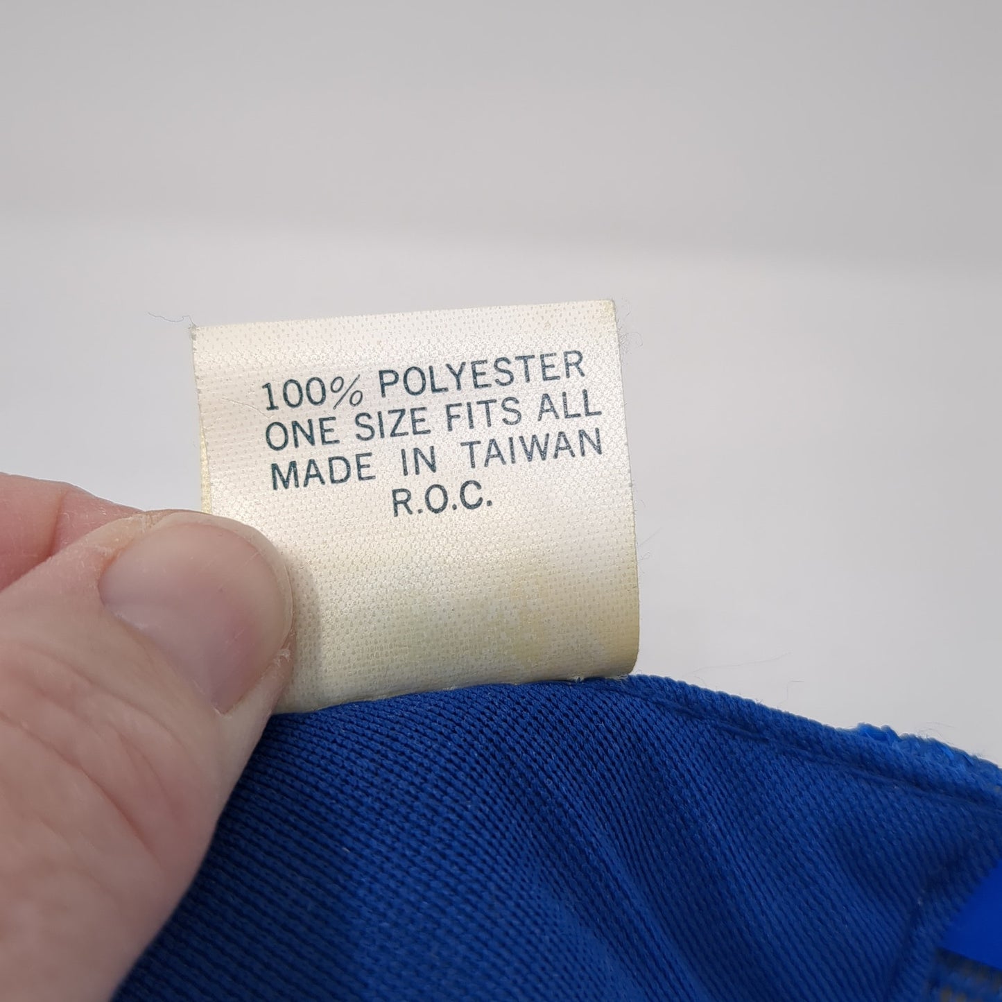 I'd Slap You But S*** Splatters Trucker Hat Blue One Size Adjustable Mesh Back