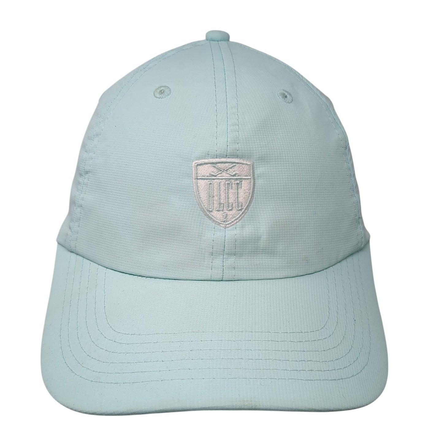 Imperial Strapback Hat Blue Small Adjustable Embroidered Logo 6 Panel