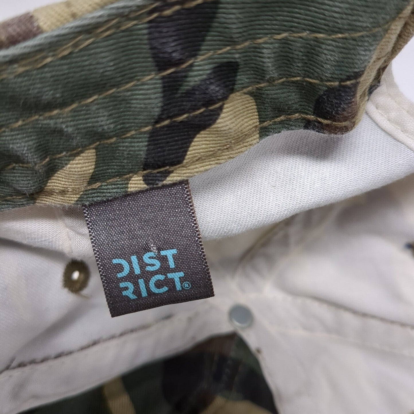 KC Slideback Hat Camouflage One Size Adjustable Outdoor District