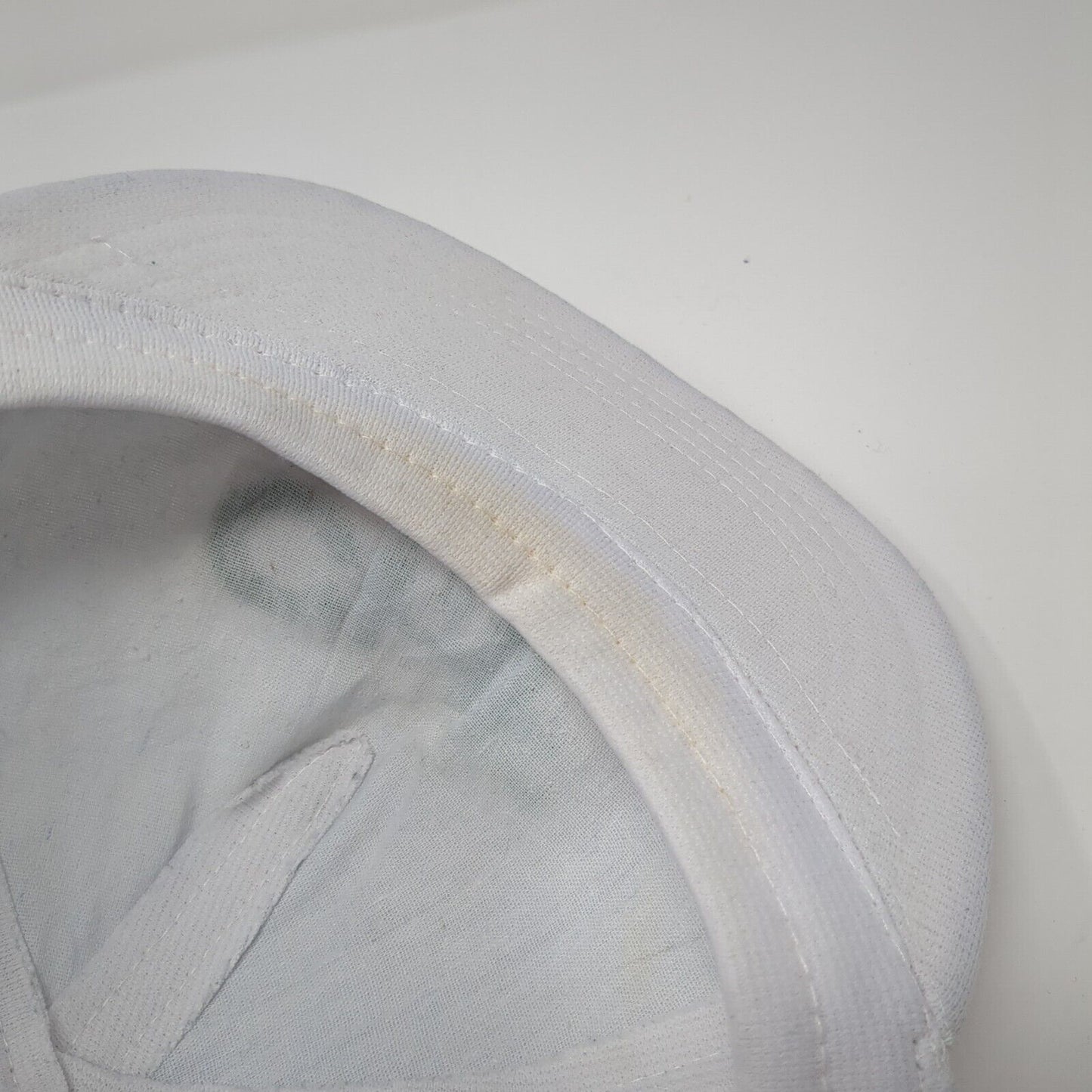 CHF Snapback Hat White One Size Adjustable Solid Embroidered Outdoor