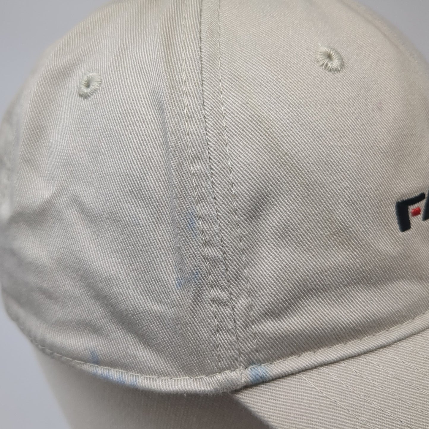 Fabwel Strapback Baseball Cap Beige OS Adjustable Embroidered Page & Tuttle