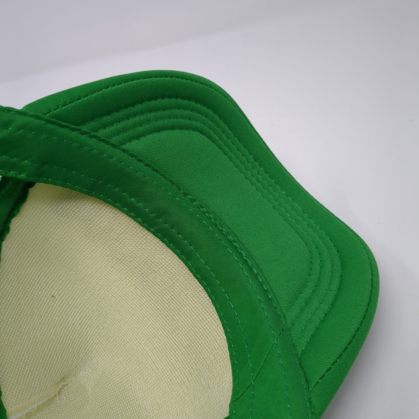 Rookie Snapback Trucker Hat Green One Size Adjustable Mesh Back 6 Panel