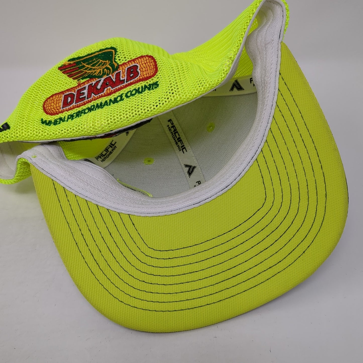 CPS DeKalb Fitted Mesh Back Trucker Hat Multi 7 3/8 Pacific Headwear