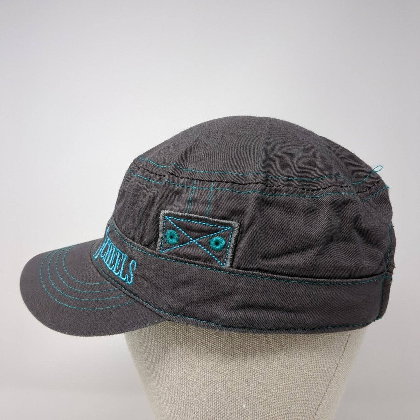 Scheels Slideback Cadet Army Hat Gray One Size Adjustable Outdoor Cap