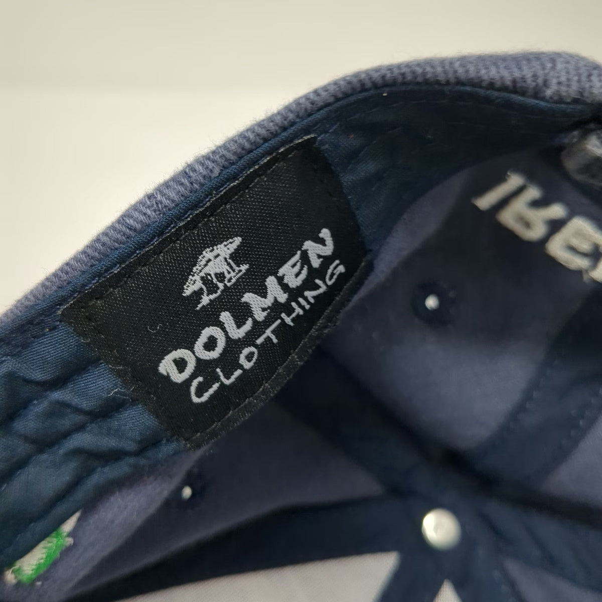 Dolmen Clothing Ireland Golf Hat Blue One Size Baseball Cap Embroidered Strap