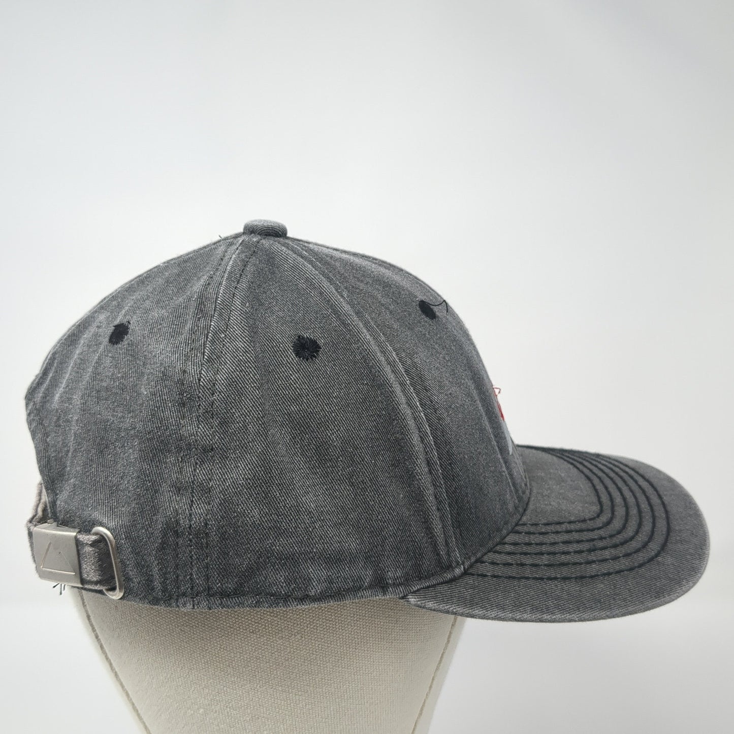 Coors Light Slideback Hat Gray One Size Adjustable Solid OC Headwear