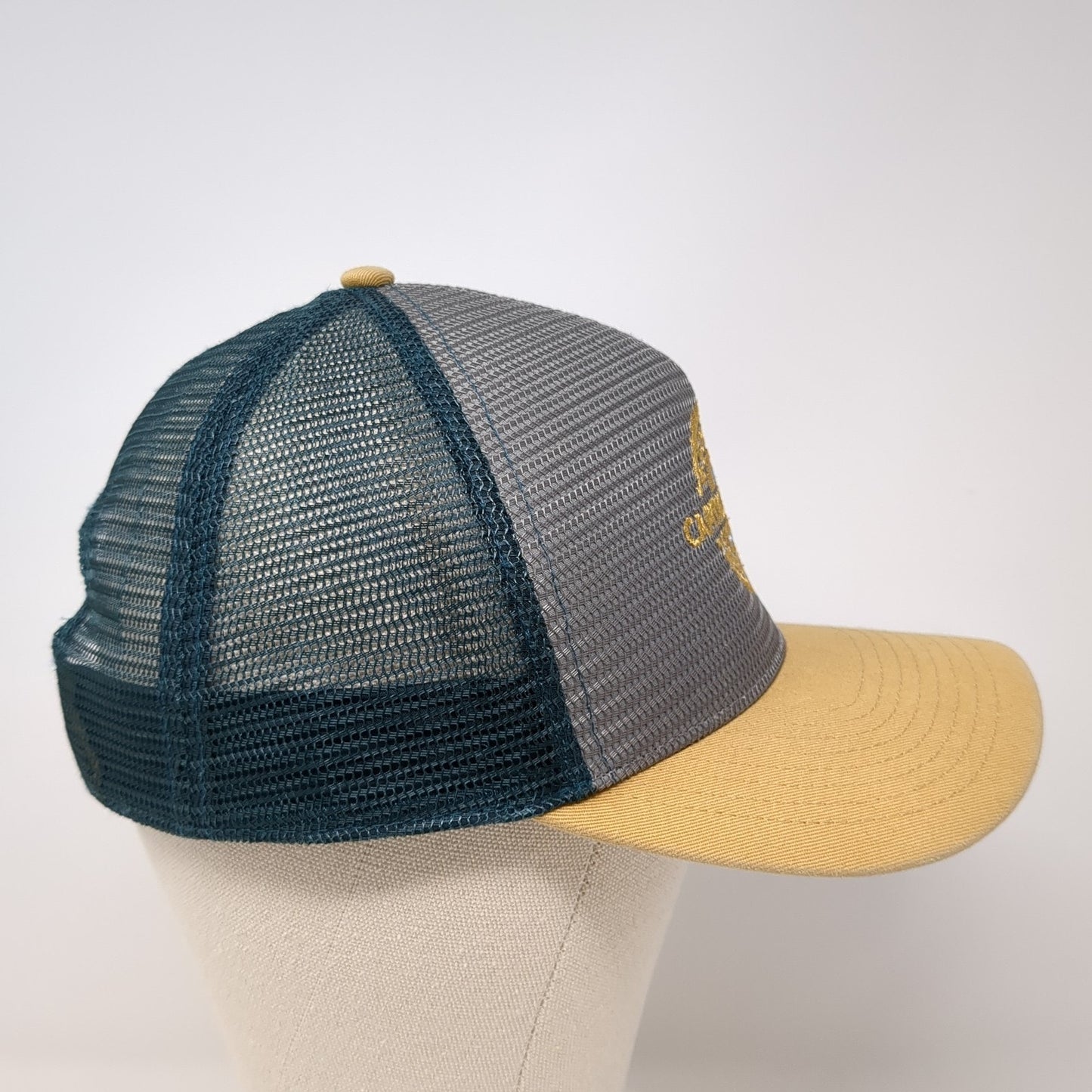 Boise's Pioneer Yard Capital Lumber Trucker Hat Multi One Size Mesh Back