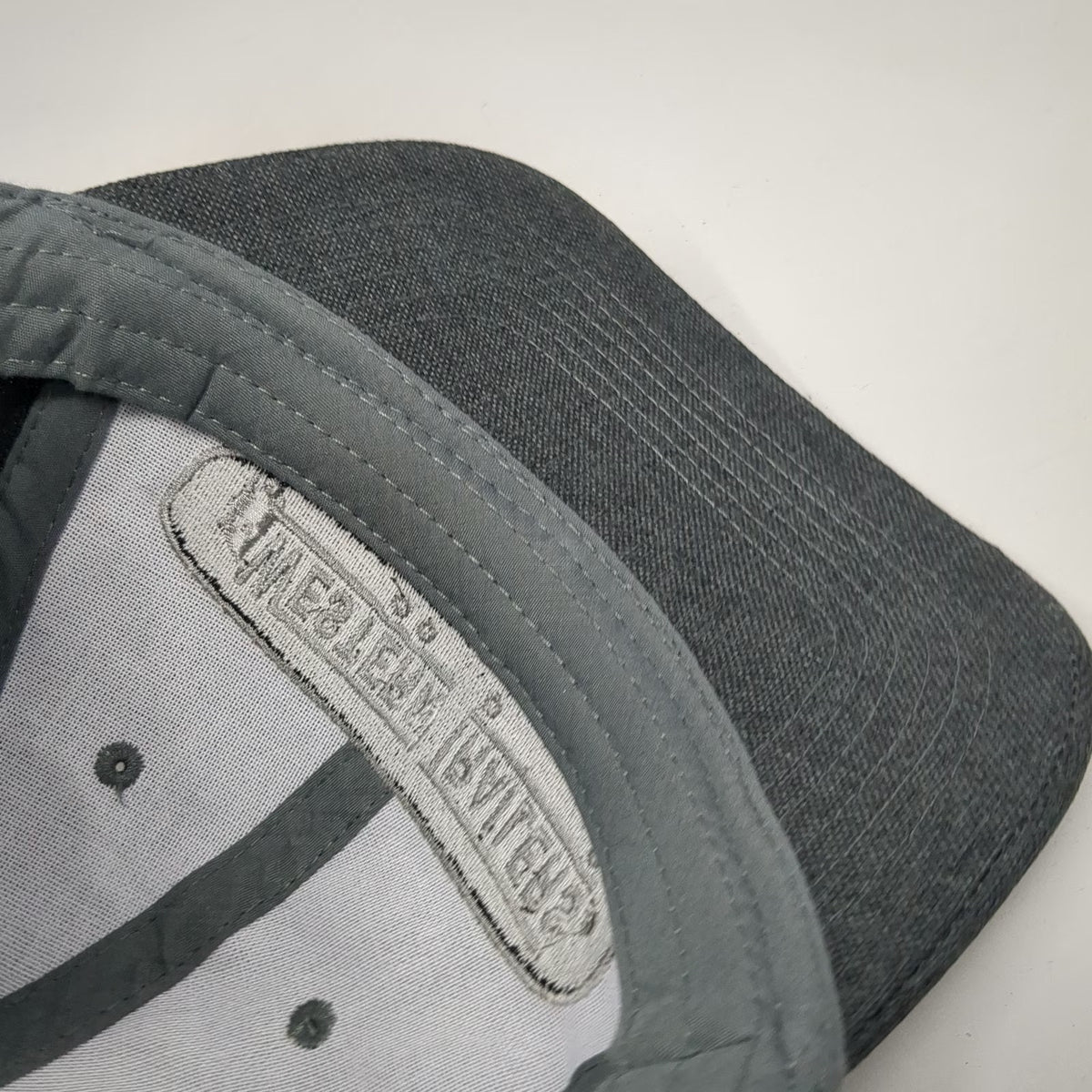 Western Trailers Baseball Cap Gray One Size Slideback Graphic Logo Trucking Hat