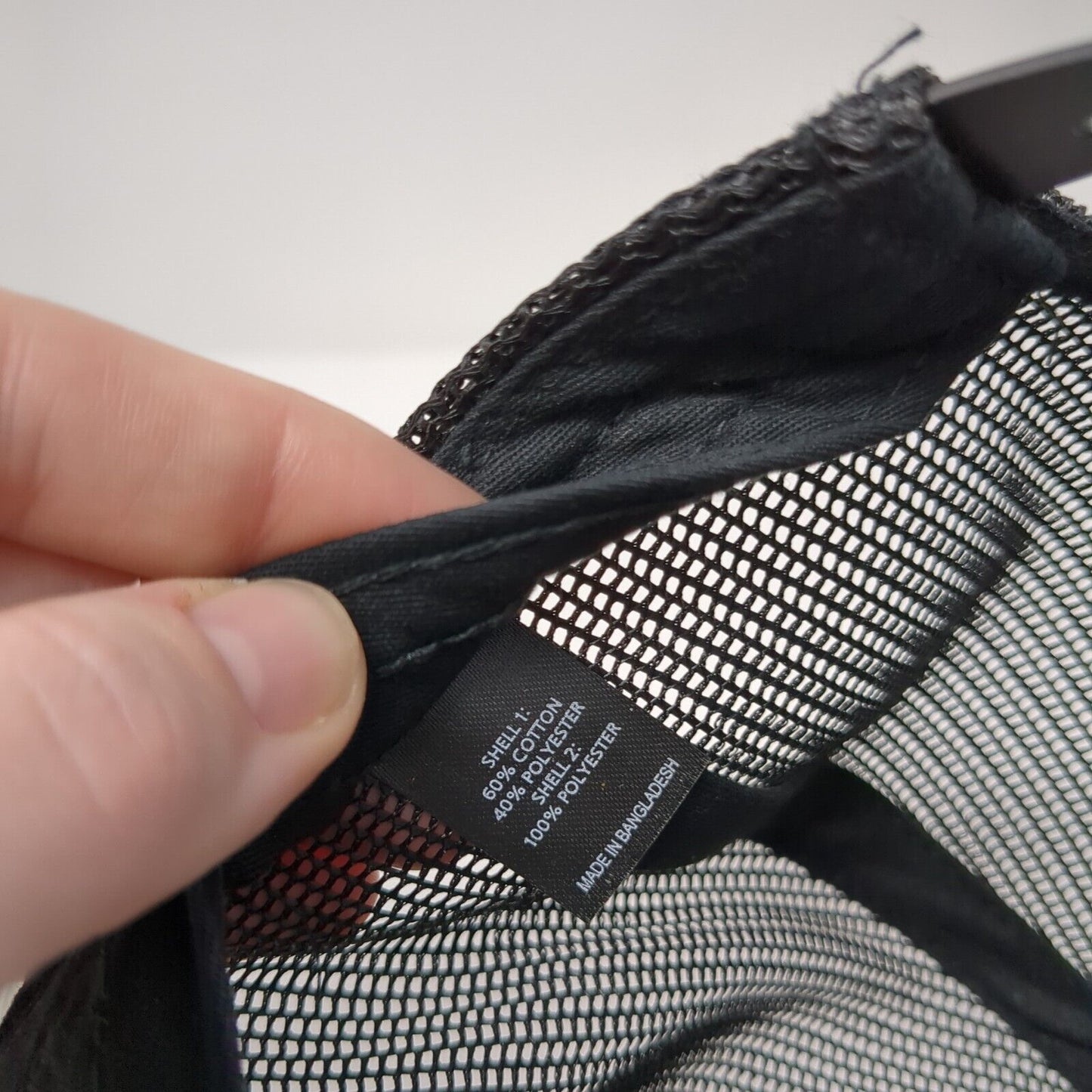 Home Of The Brave Snapback Trucker Hat Black OS Adjustable Mesh Back Richardson