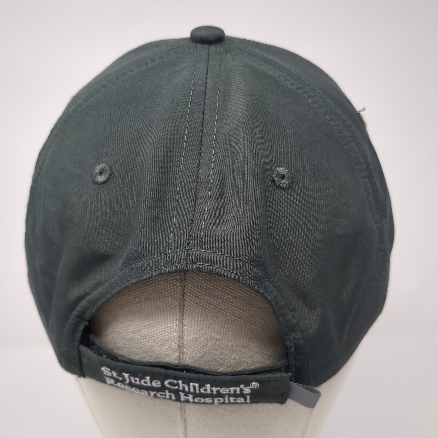St. Jude Children's Research Hospital Strapback Hat Gray One Size 6 Panel