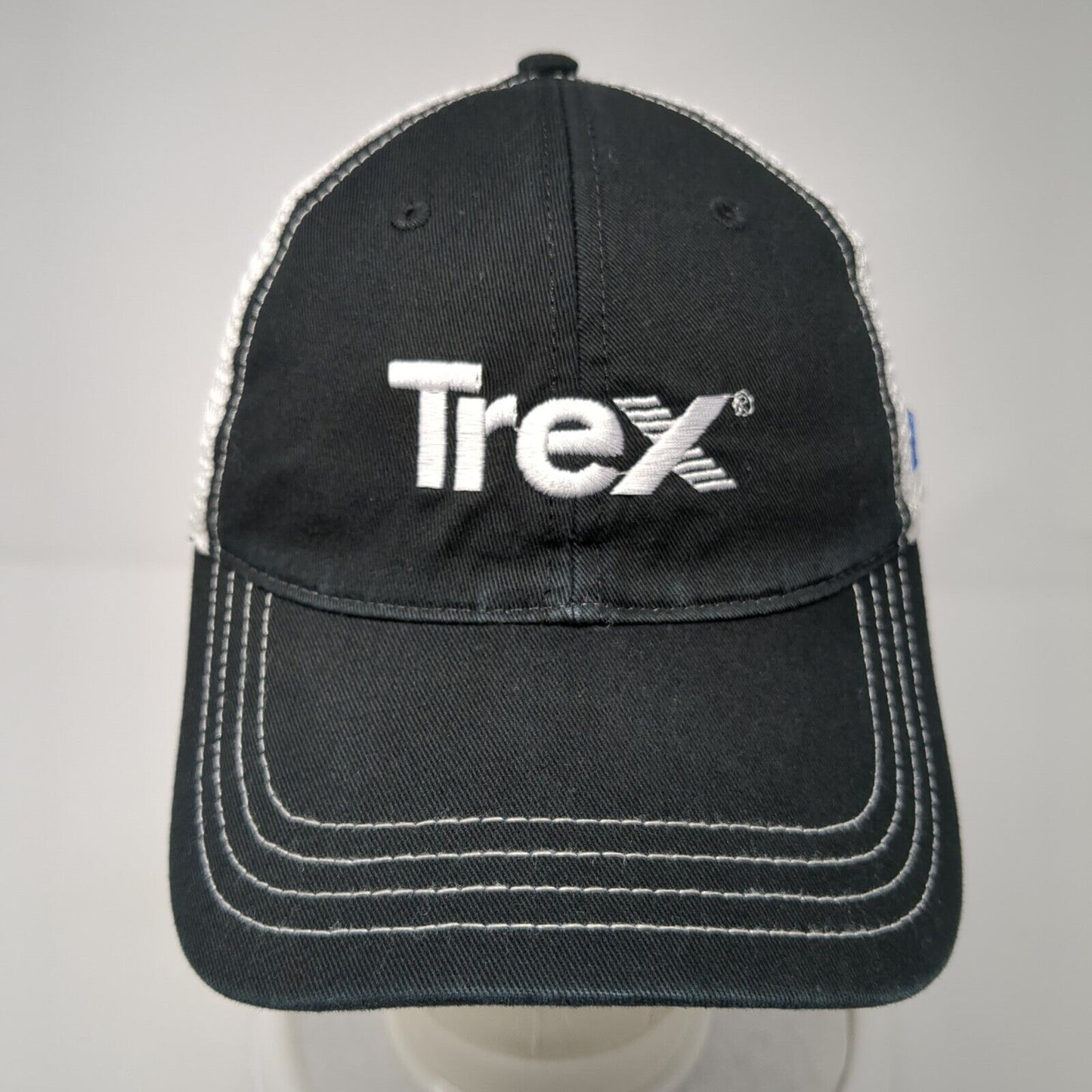 Trex B4 Lumber Snapback Trucker Hat Black M/L Adjustable Mesh Back Richardson