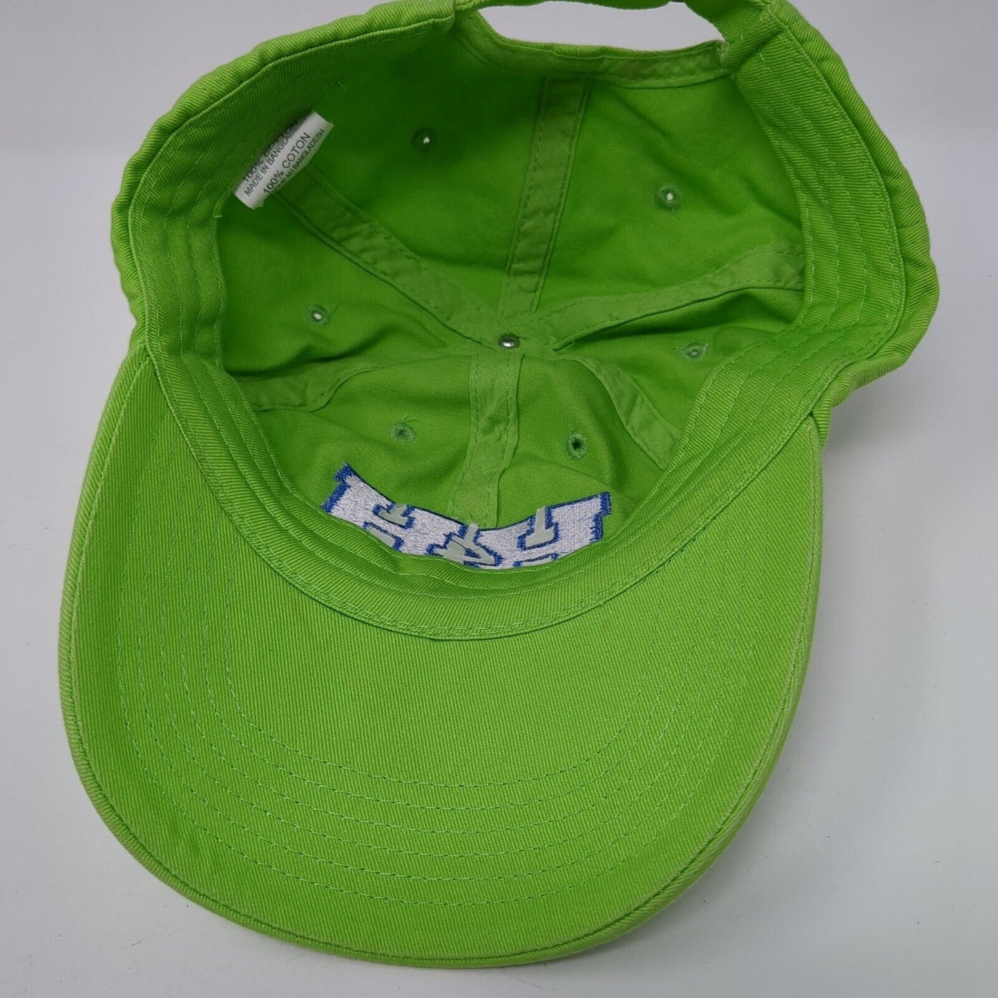 H4H Heroes For Hospice Slideback Hat Green One Size Adjustable Embroidered