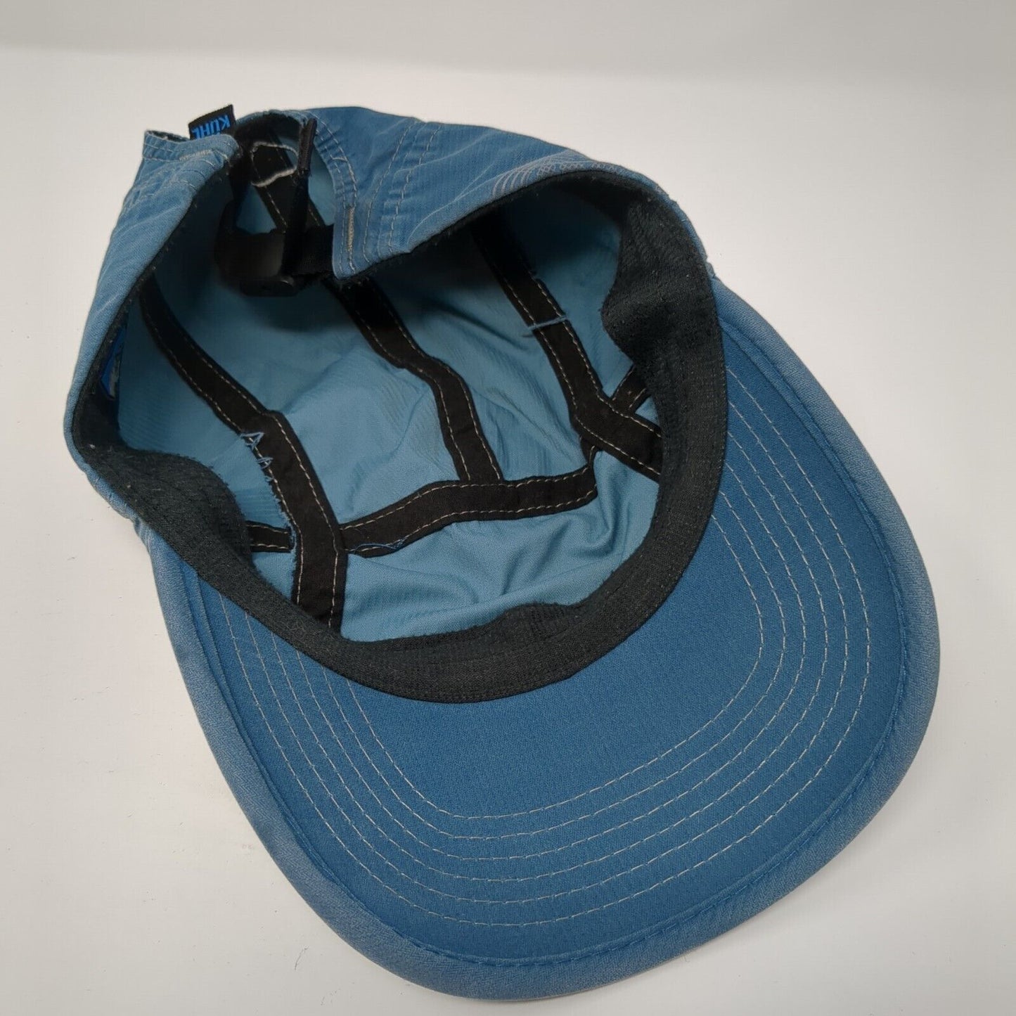 Kuhl Slideback Hat Blue One Size Adjustable Outdoor Patch Casual