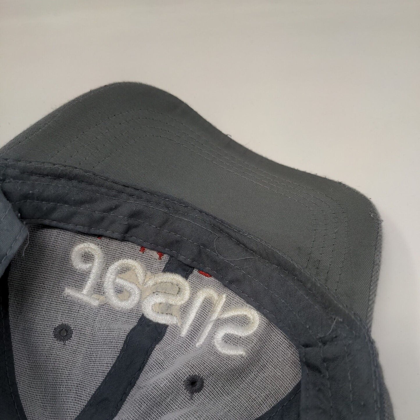 Jesus Is My Boss Strapback Hat Gray One Size Embroidered 6 Panel