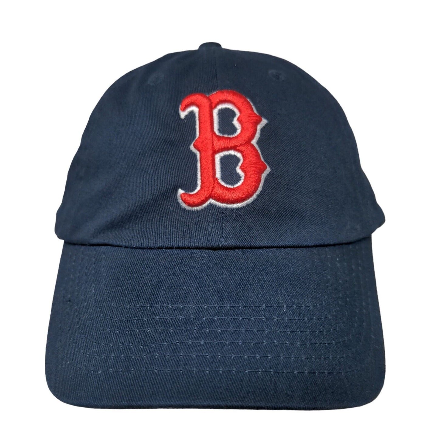 Unbranded Men's Slideback Hat Blue Embroidered Boston Red Sox FW Webb Logo