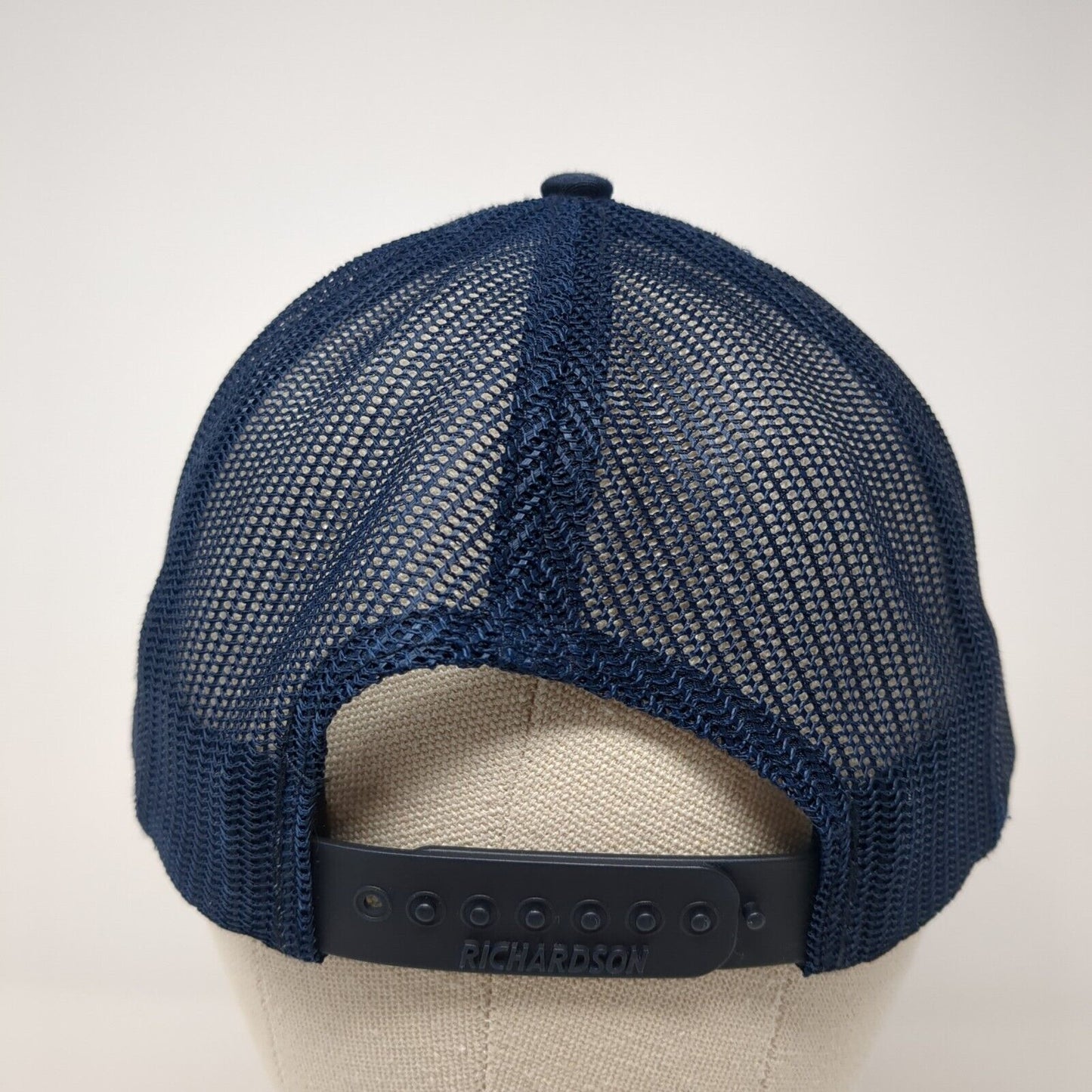 BB Boise Brewing Snapback Trucker Hat Blue OS Adjustable Mesh Back Richardson