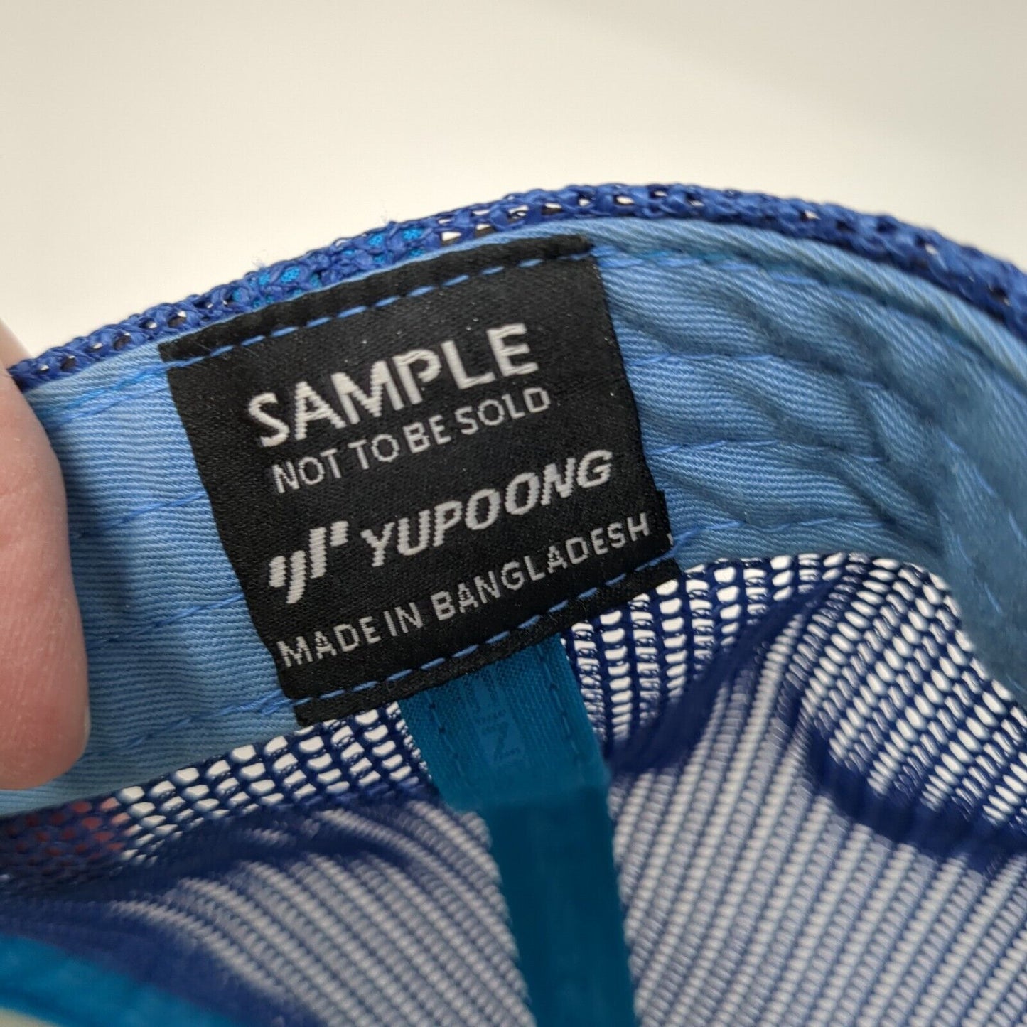 Fly Racing Snapback Mesh Back Trucker Hat Blue One Size Yupoong