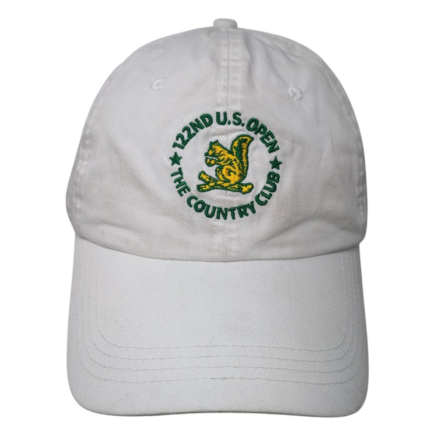 122nd US Open The Country Club Baseball Cap White One Size Ahead Lightweight