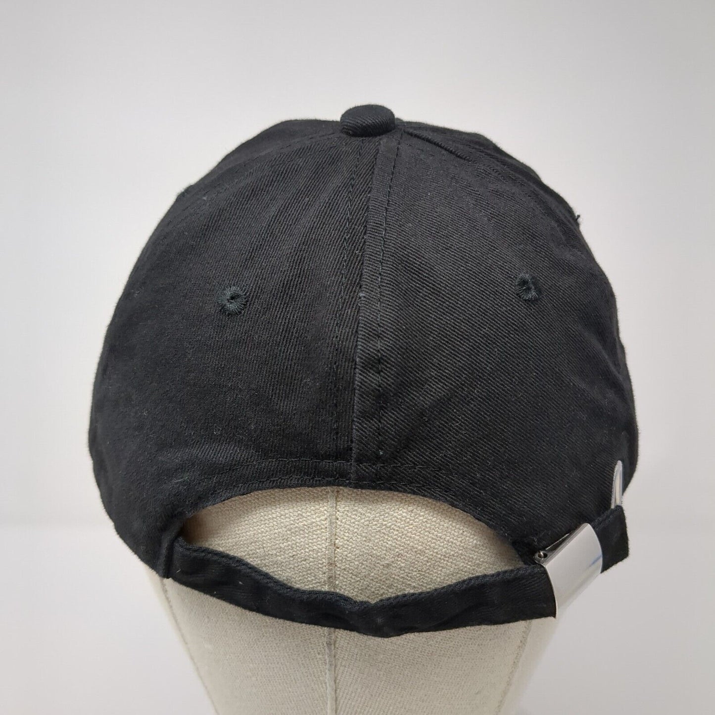 Bee Kind Strapback Hat Black One Size Embroidered 6 Panel Outdoor